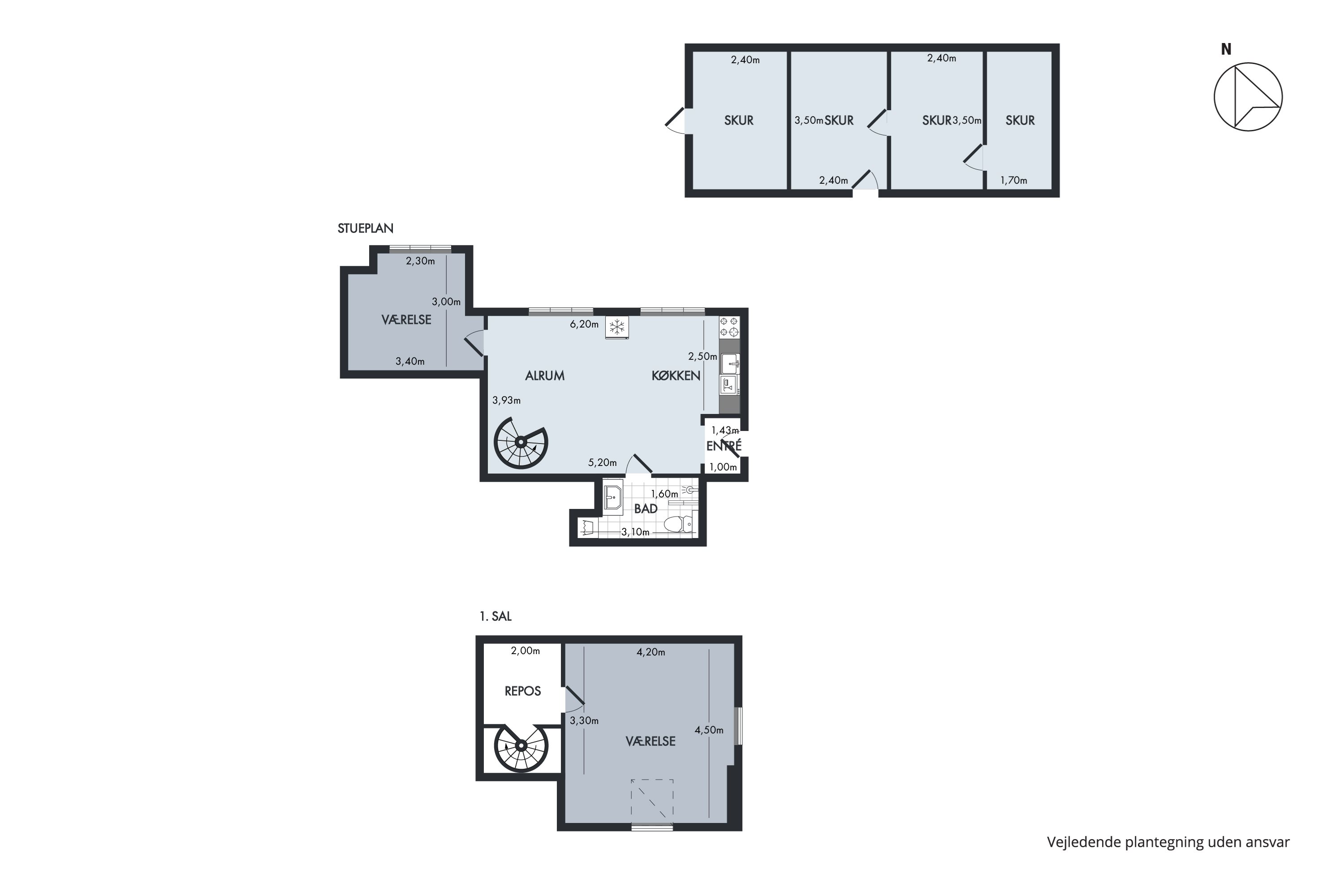Plantegninger billede af Landsbygaden 30A, Sengeløse, 2630 Taastrup