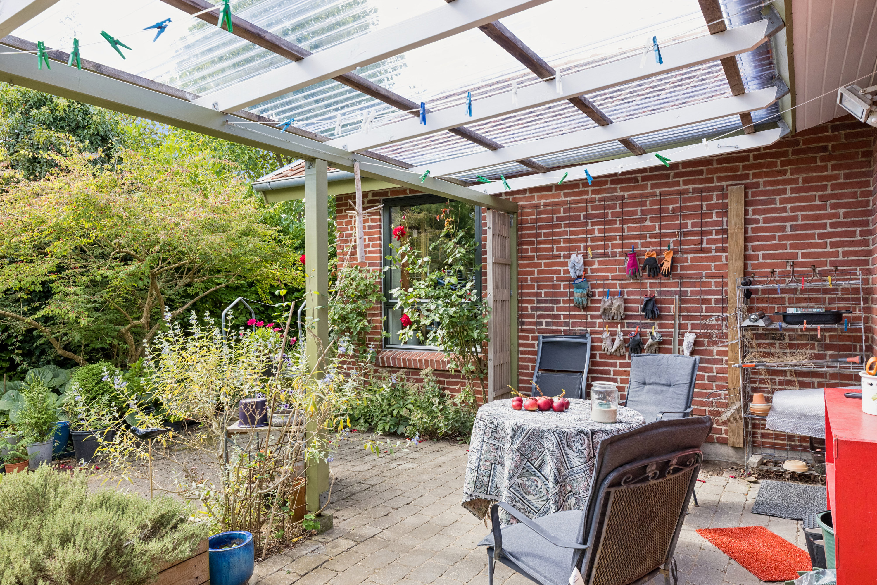 Fremhævet terrasse billede i fuldskærmstilstand. Billede af Vedelsvej 10, 6760 Ribe