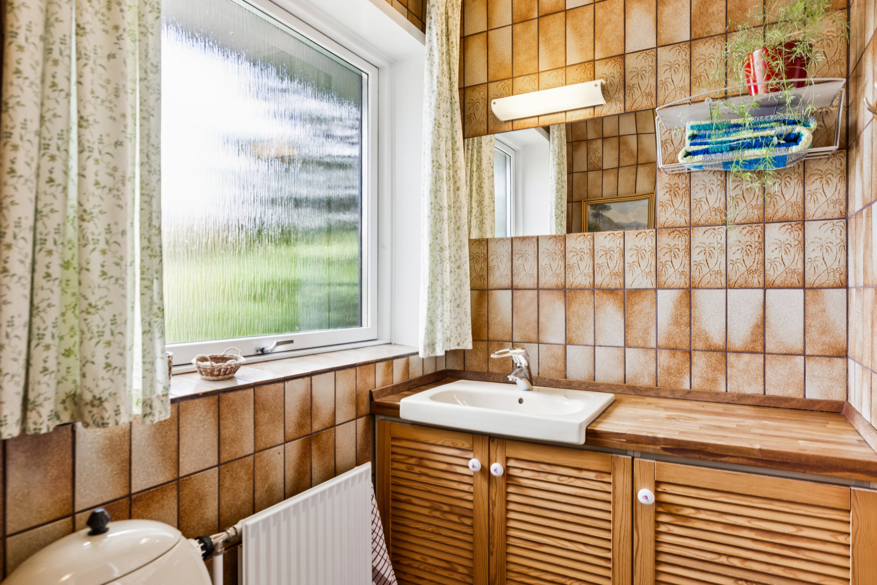 Fremhævet badeværelse billede i fuldskærmstilstand. Billede af Vedelsvej 10, 6760 Ribe