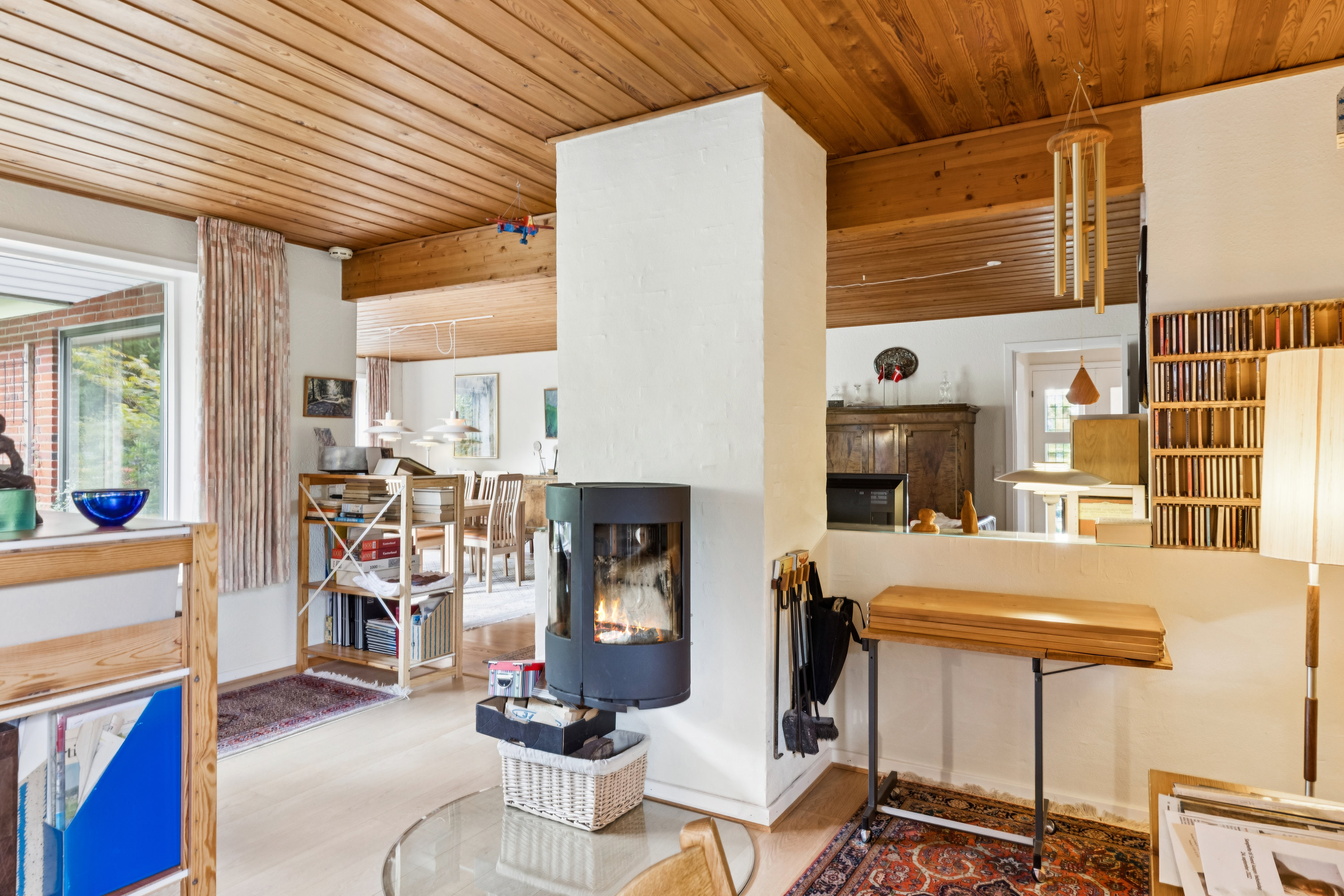 Fremhævet stue billede i fuldskærmstilstand. Billede af Vedelsvej 10, 6760 Ribe