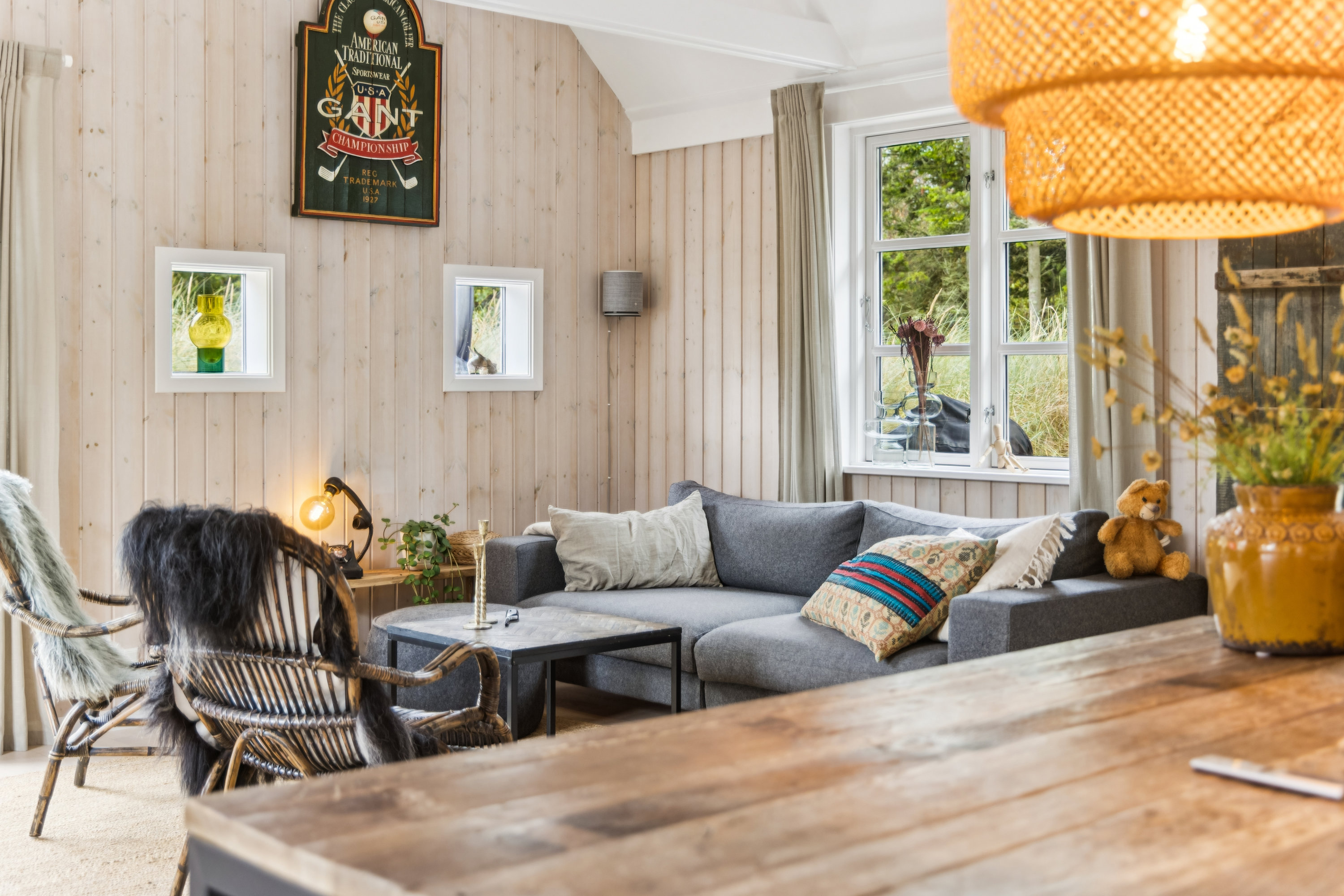 Fremhævet stue billede i fuldskærmstilstand. Billede af Marsvej 11, 9370 Hals