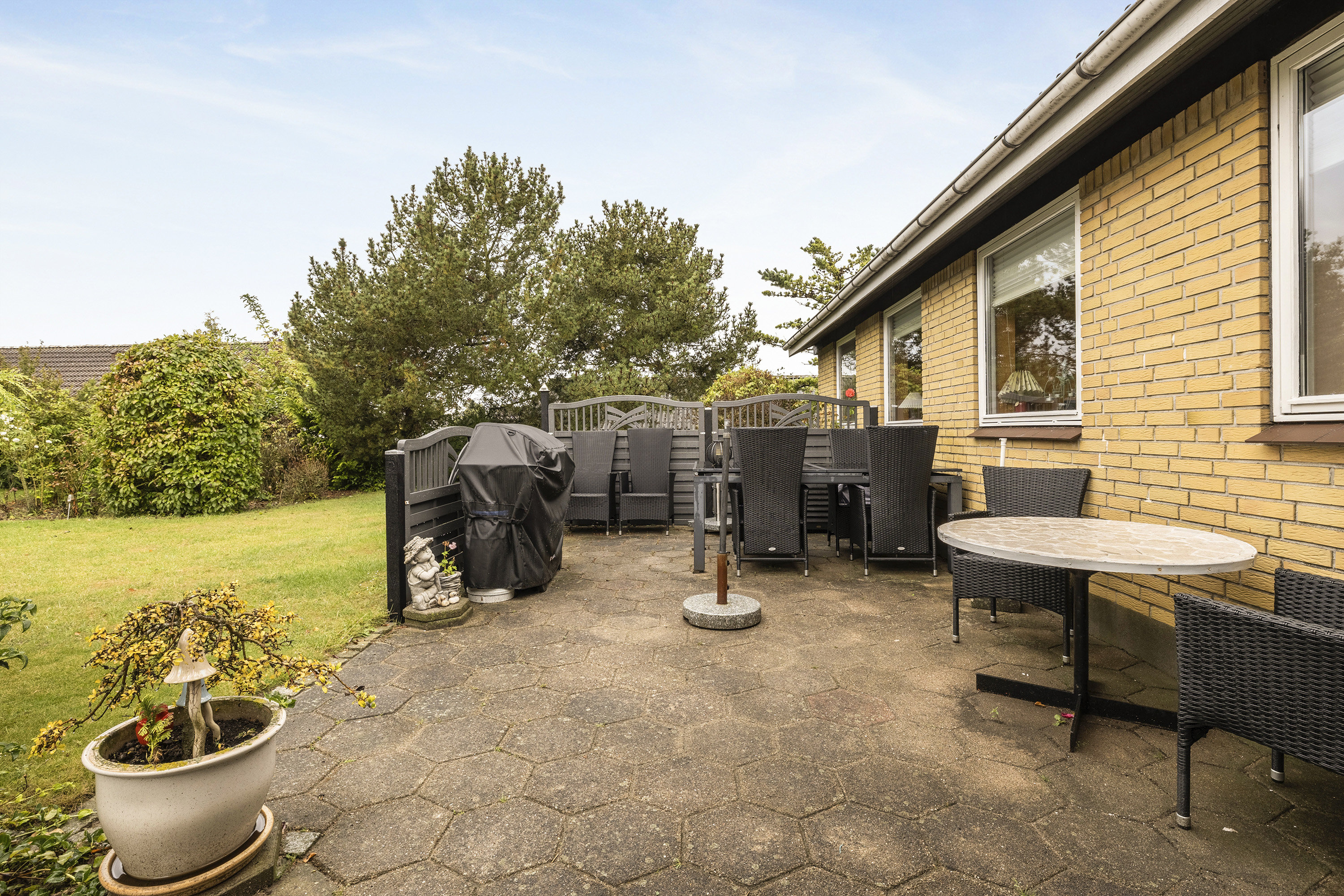 Fremhævet terrasse billede i fuldskærmstilstand. Billede af Græsvænget 3, Korsør Syd, 4220 Korsør