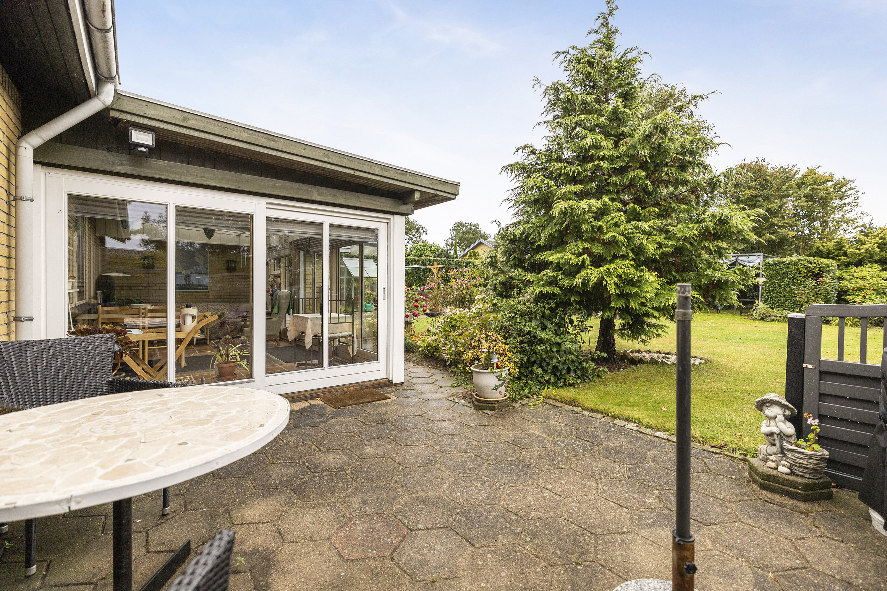 Fremhævet terrasse billede i fuldskærmstilstand. Billede af Græsvænget 3, Korsør Syd, 4220 Korsør