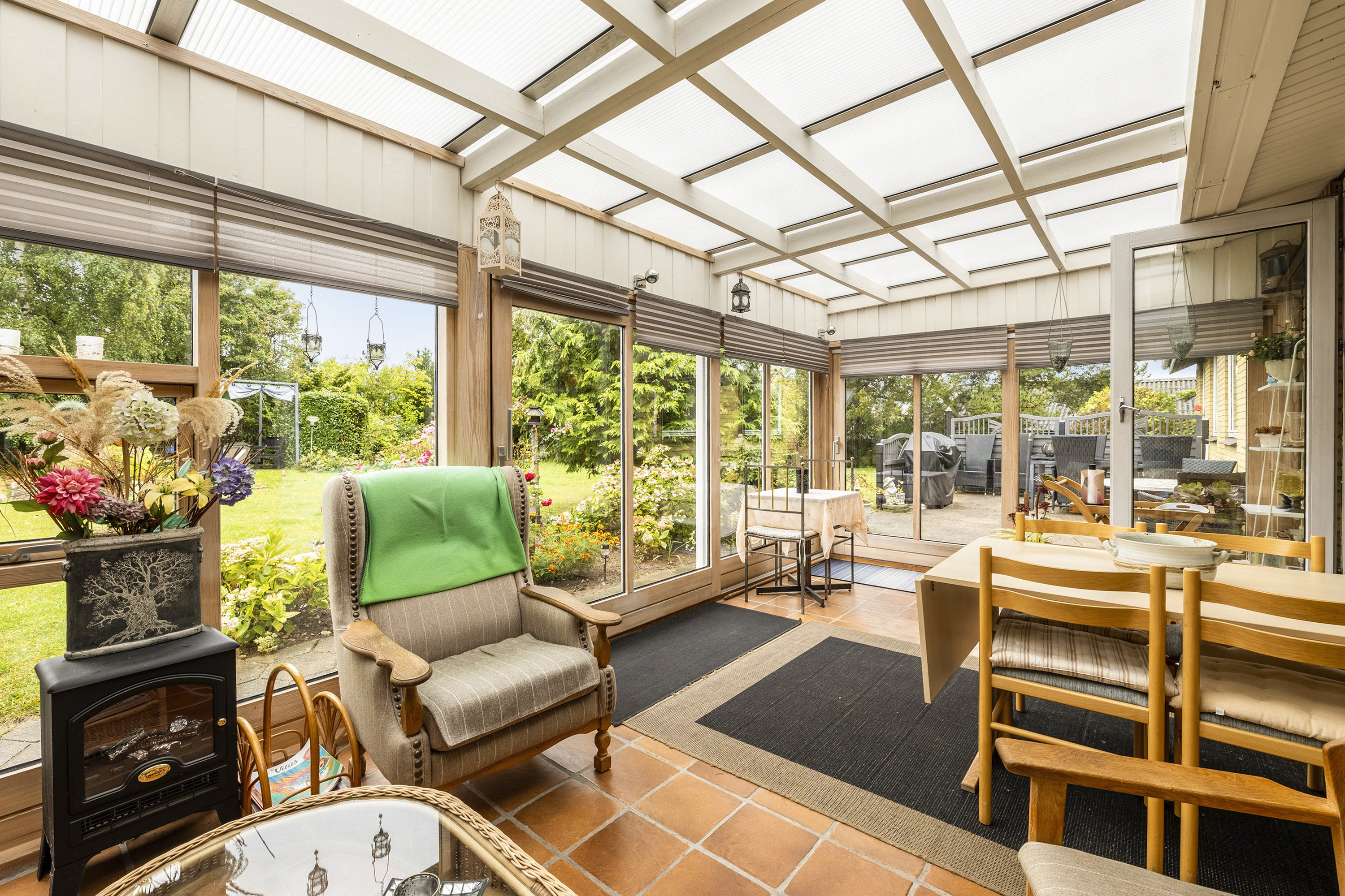 Fremhævet udestue billede i fuldskærmstilstand. Billede af Græsvænget 3, Korsør Syd, 4220 Korsør