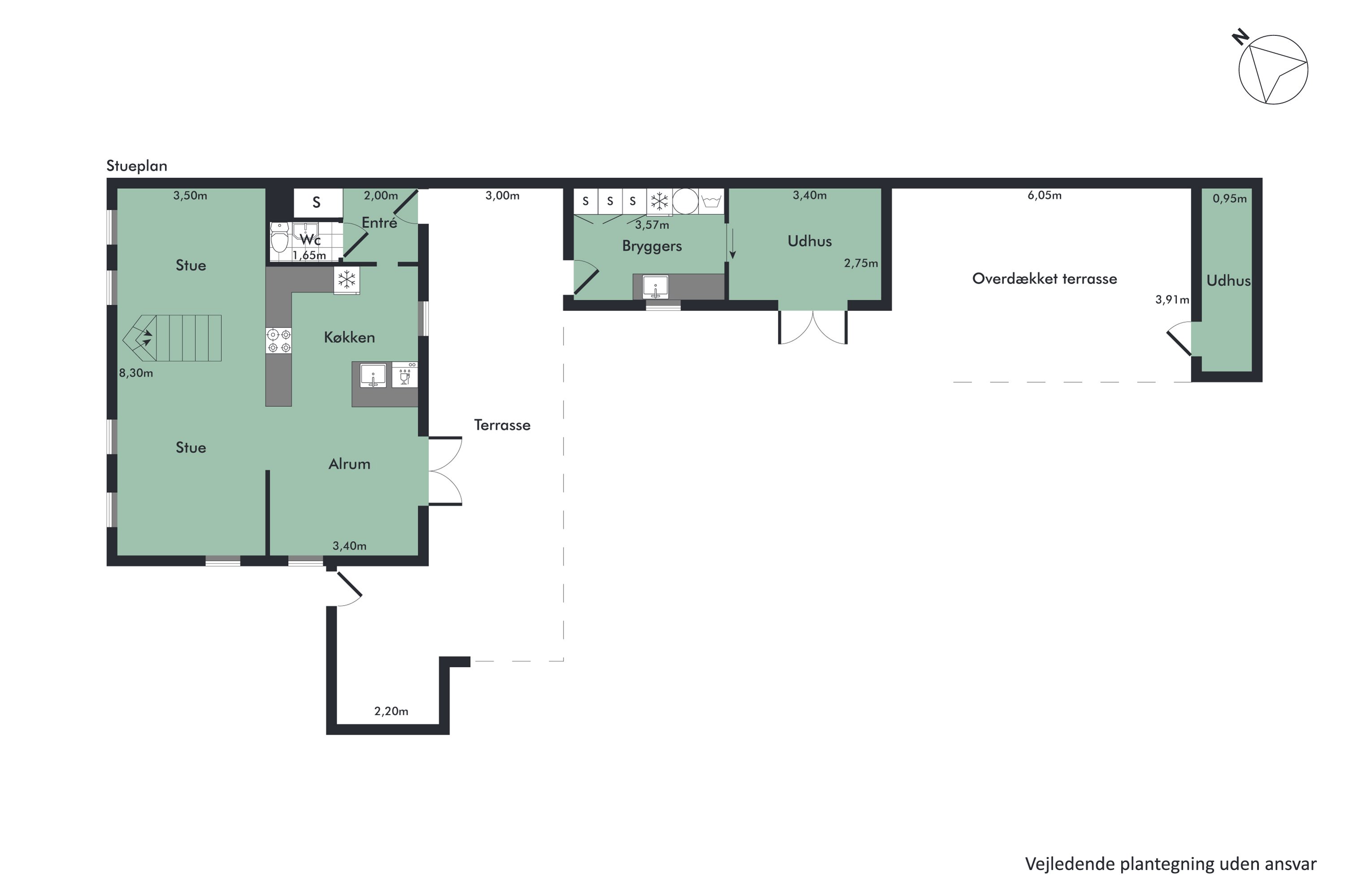 Plantegninger billede af Bakkelygade 11, 9400 Nørresundby