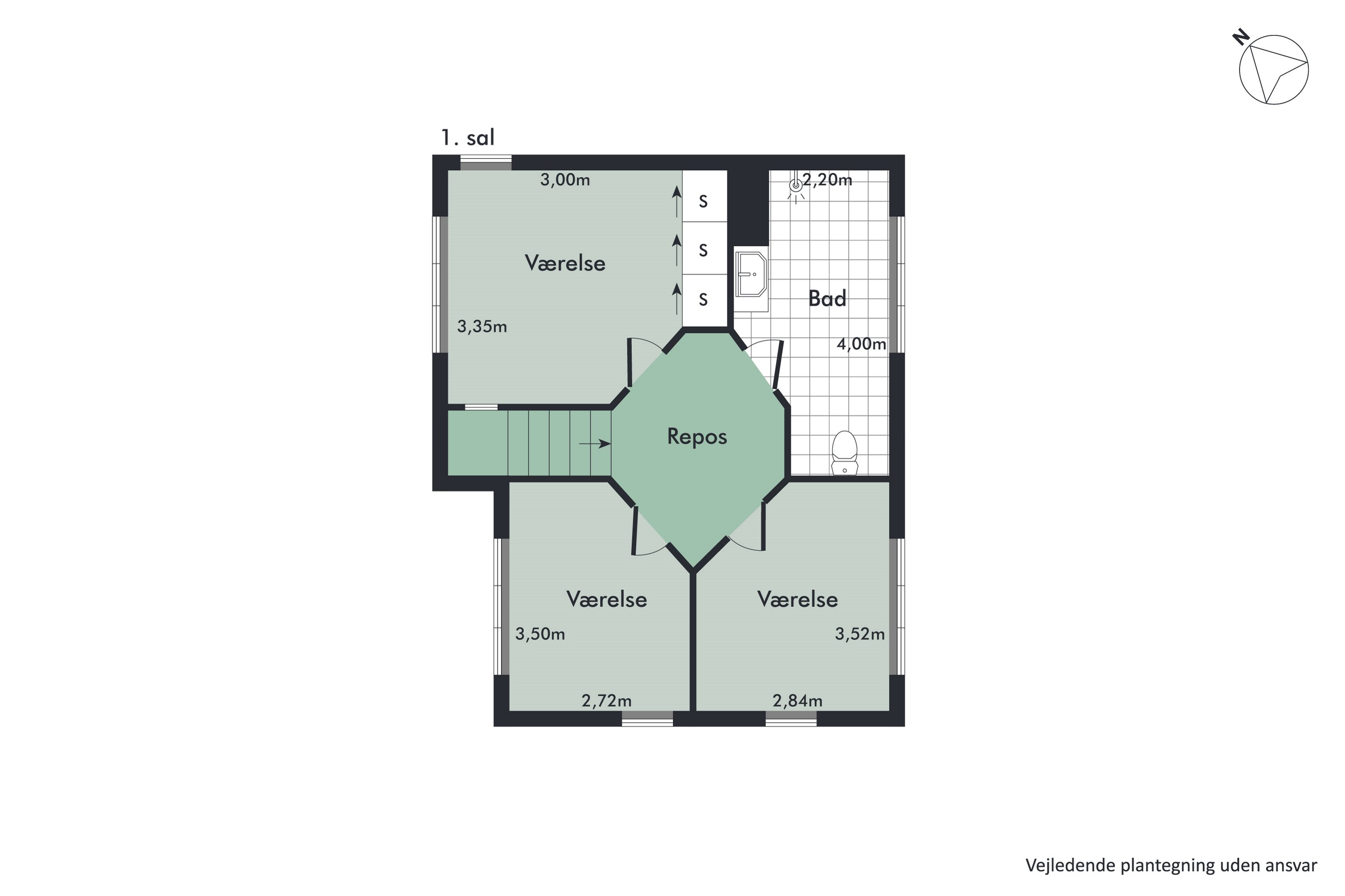 Plantegninger billede af Bakkelygade 11, 9400 Nørresundby