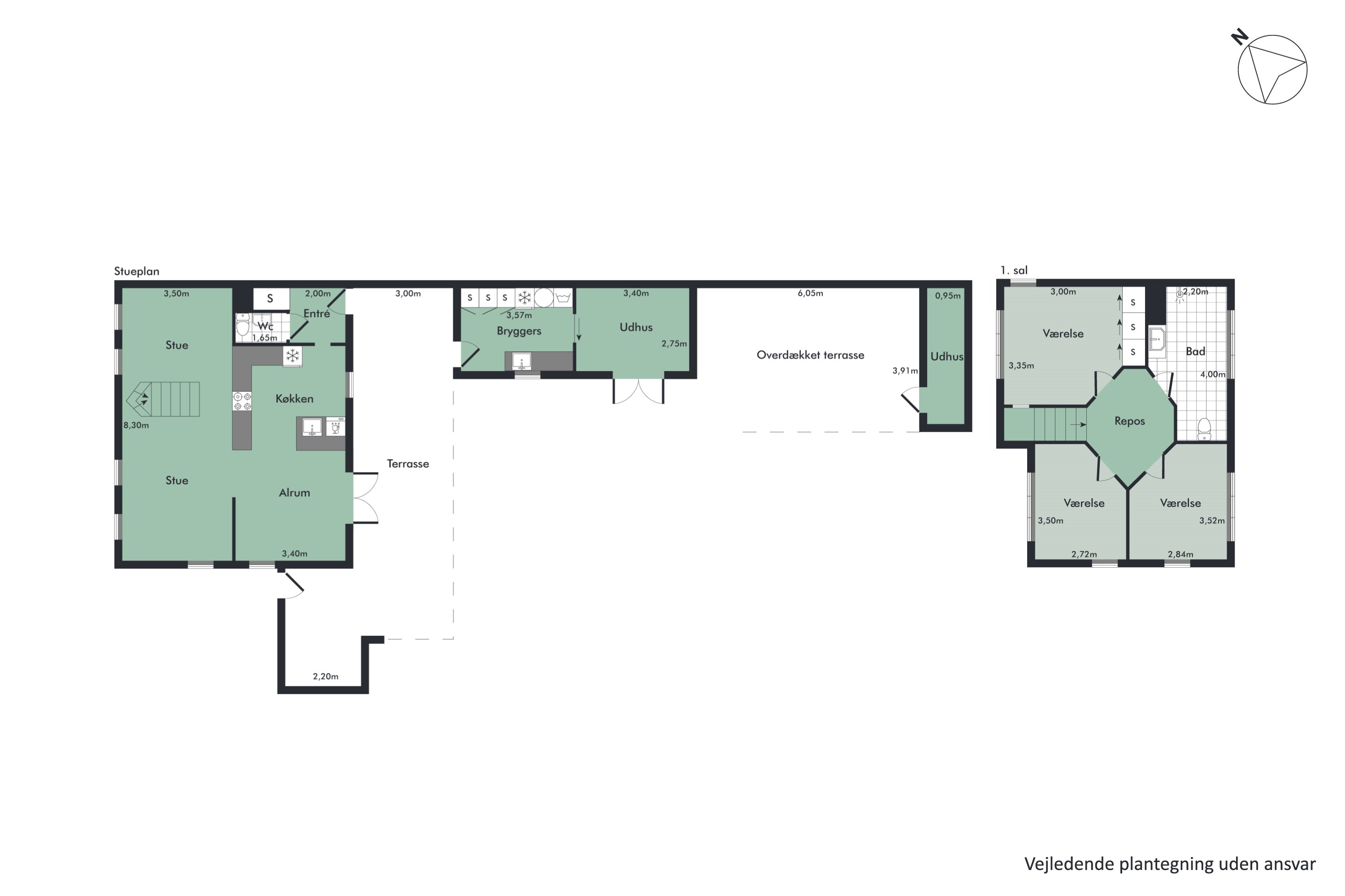 Plantegninger billede af Bakkelygade 11, 9400 Nørresundby