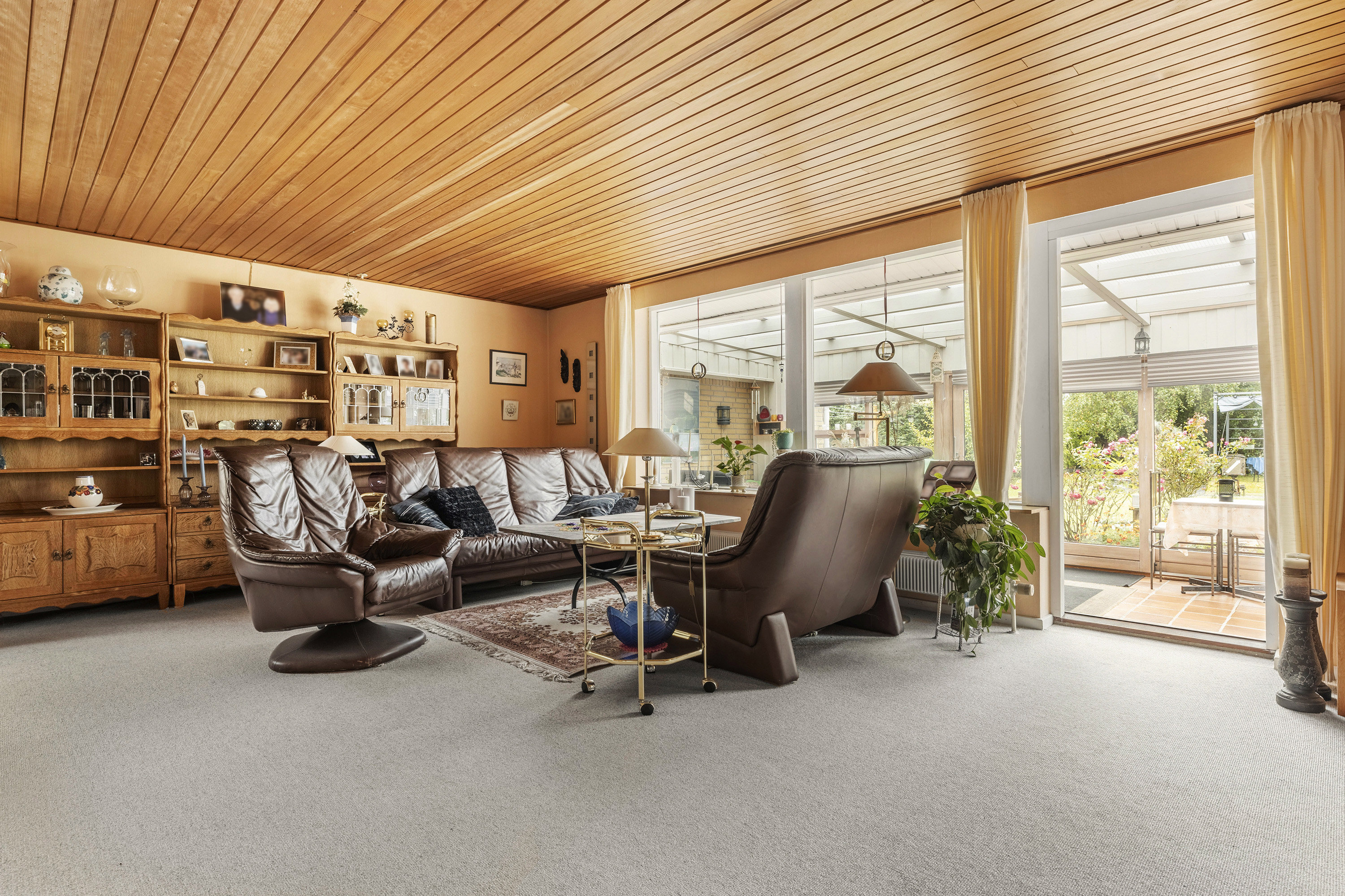 Fremhævet stue billede i fuldskærmstilstand. Billede af Græsvænget 3, Korsør Syd, 4220 Korsør