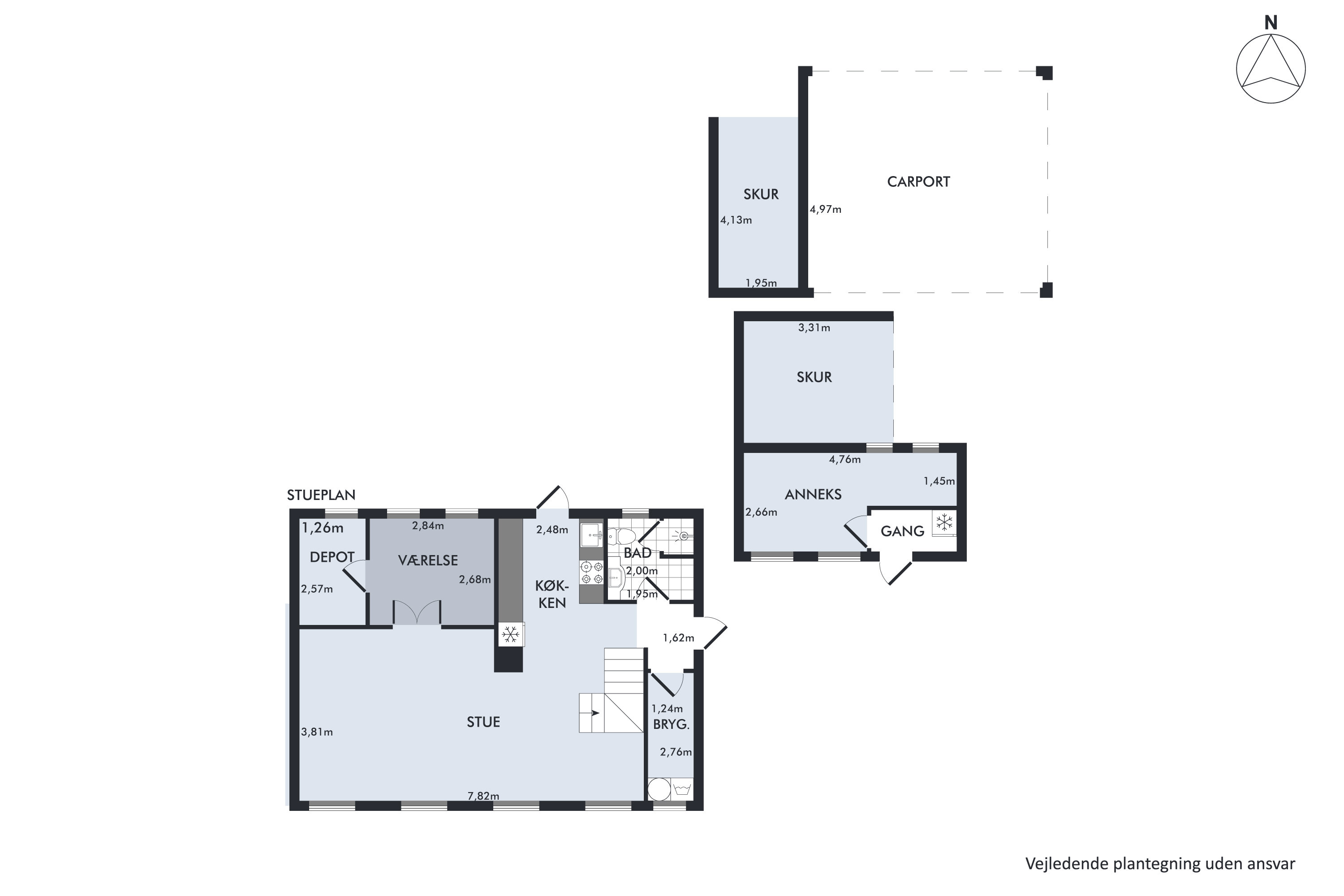 Plantegninger billede af Jedsted Klostervej 21, Jedsted, 6771 Gredstedbro