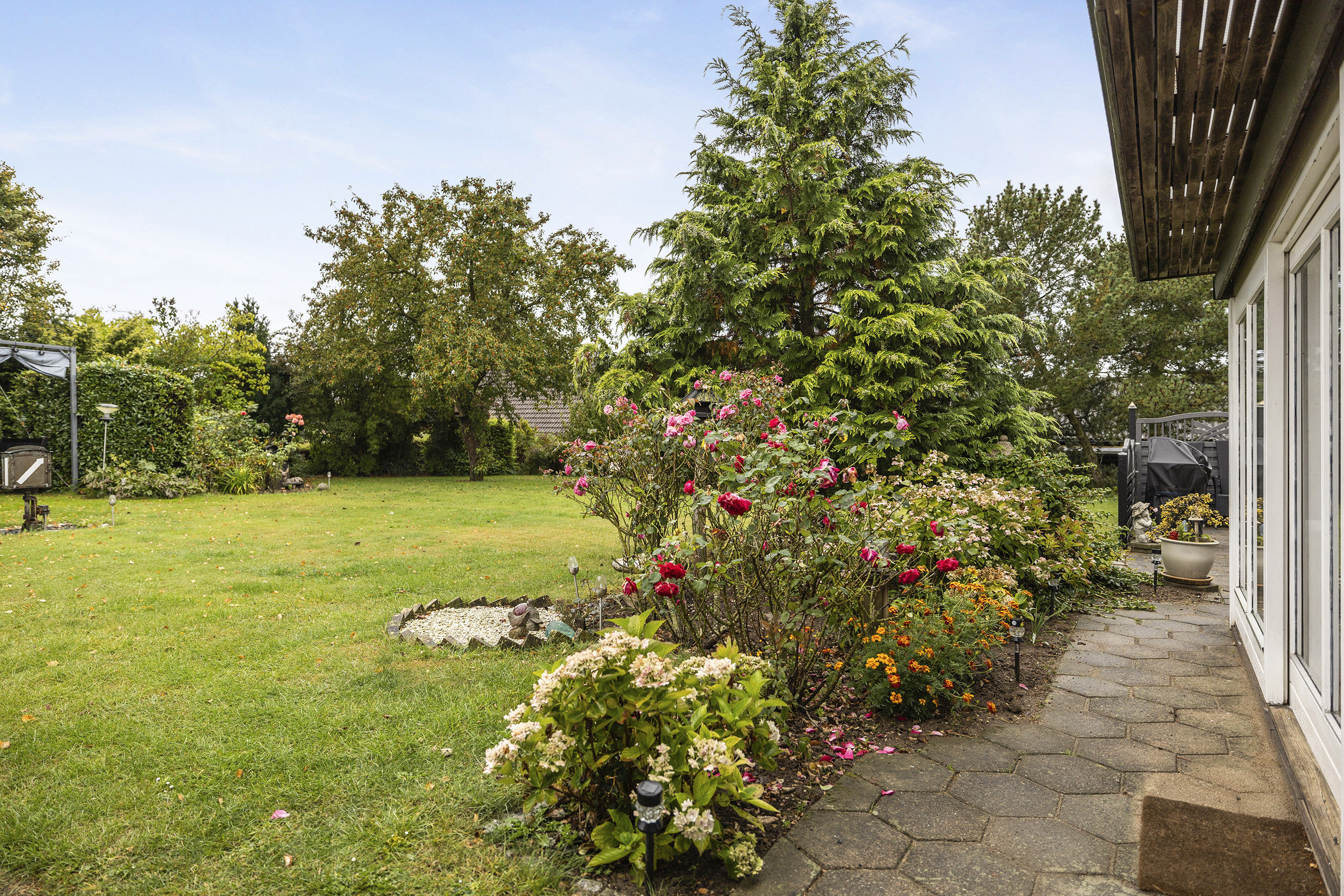 Fremhævet have billede i fuldskærmstilstand. Billede af Græsvænget 3, Korsør Syd, 4220 Korsør