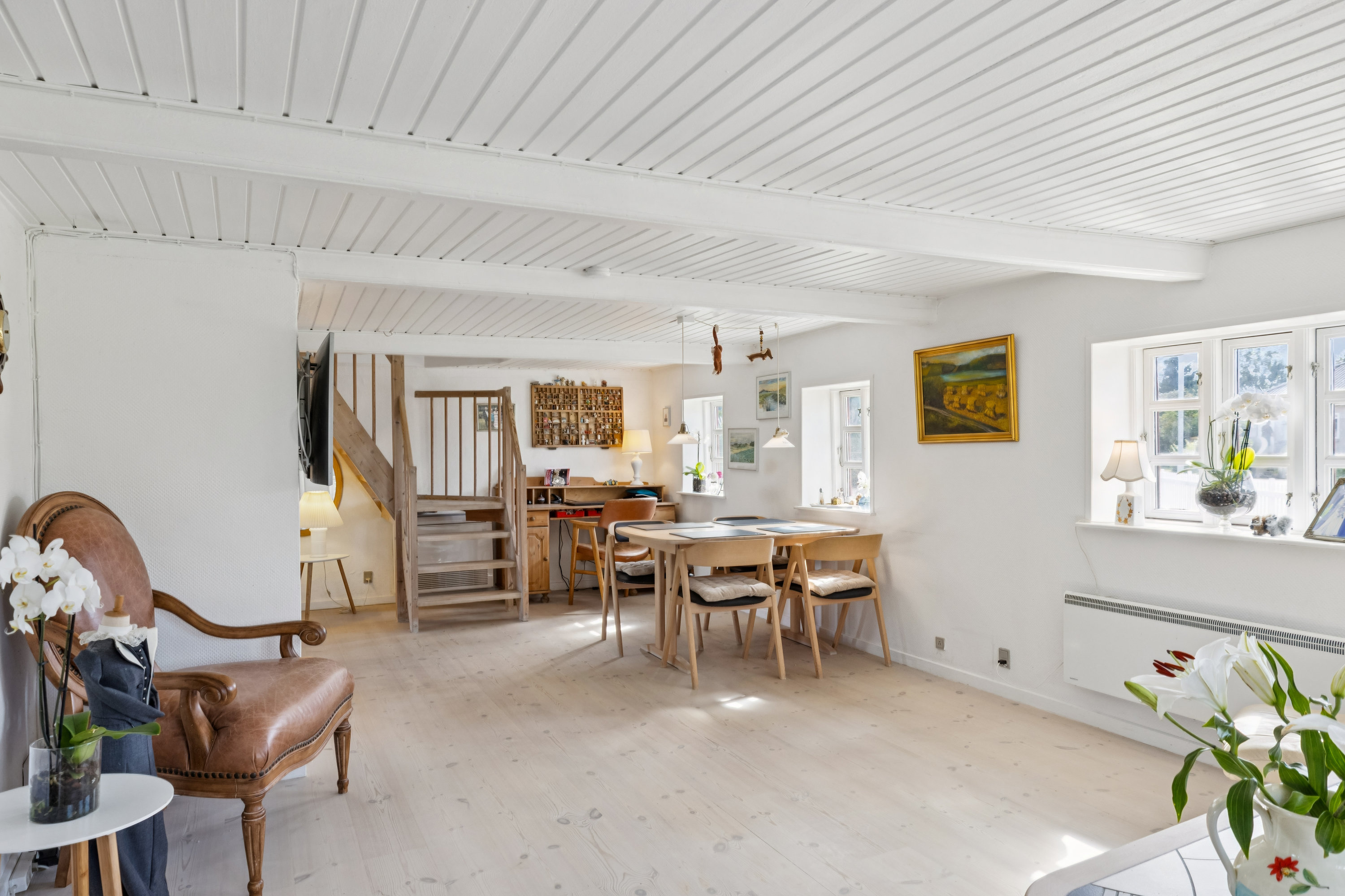 Fremhævet stue billede i fuldskærmstilstand. Billede af Jedsted Klostervej 21, Jedsted, 6771 Gredstedbro