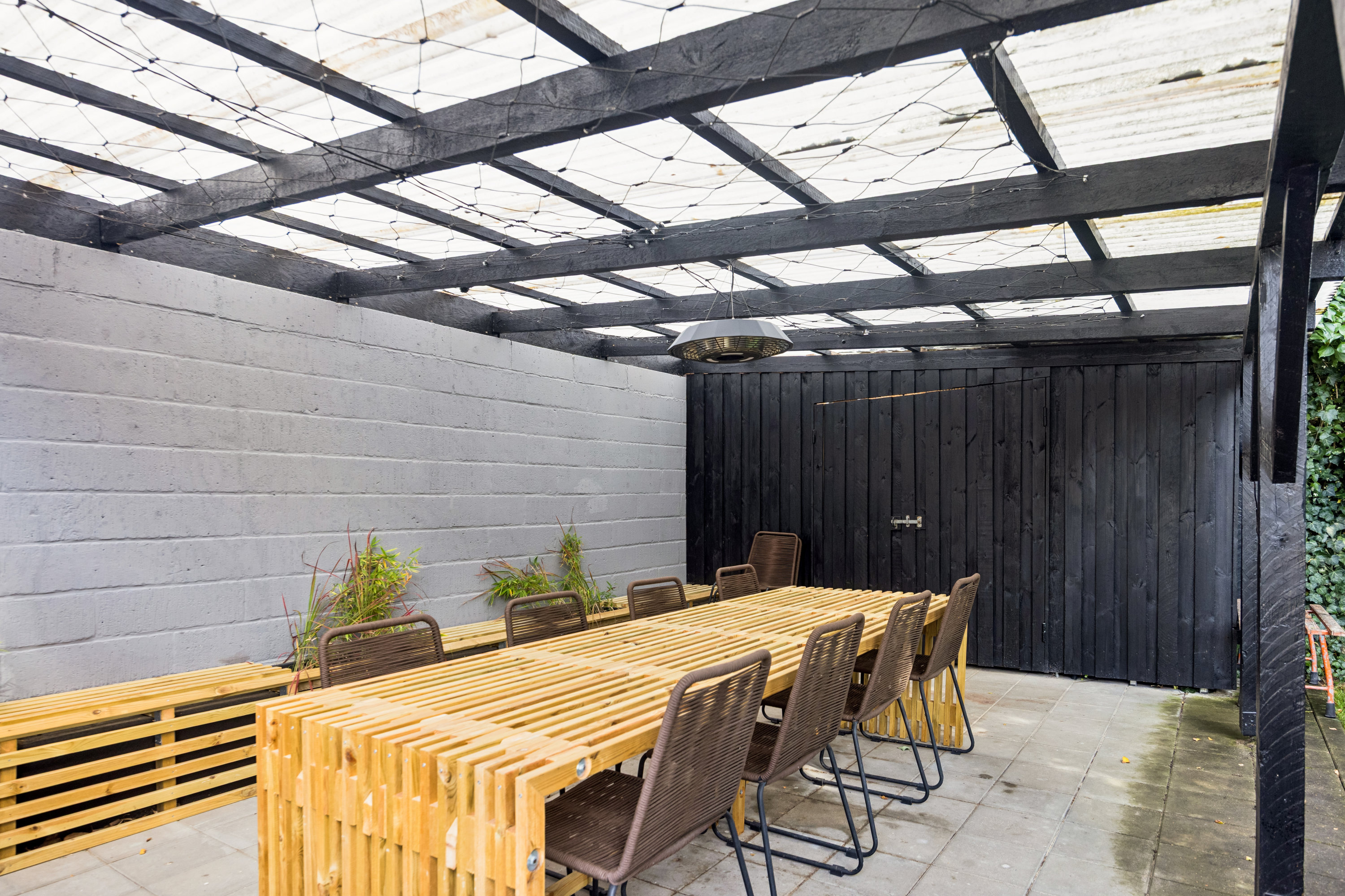 Fremhævet terrasse billede i fuldskærmstilstand. Billede af Bakkelygade 11, 9400 Nørresundby