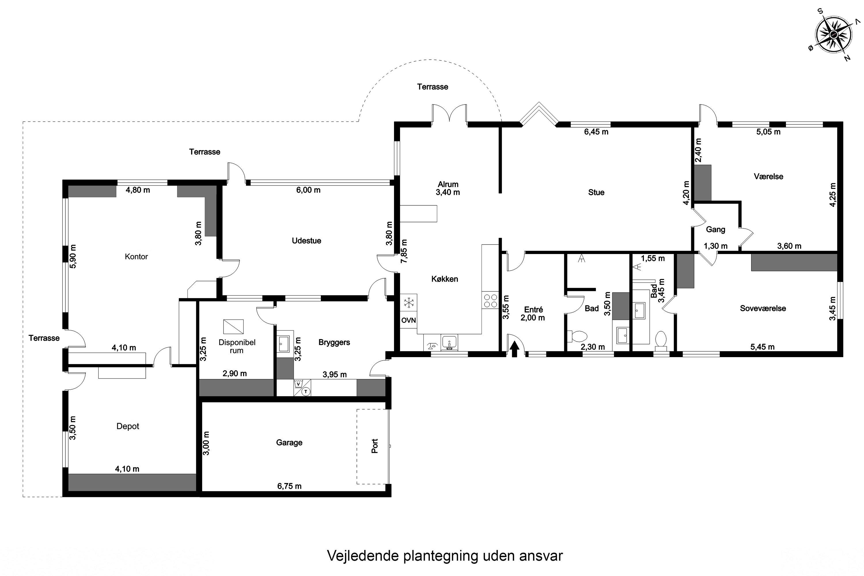 Plantegninger billede af Stationsvej 35, Filskov, 7200 Grindsted