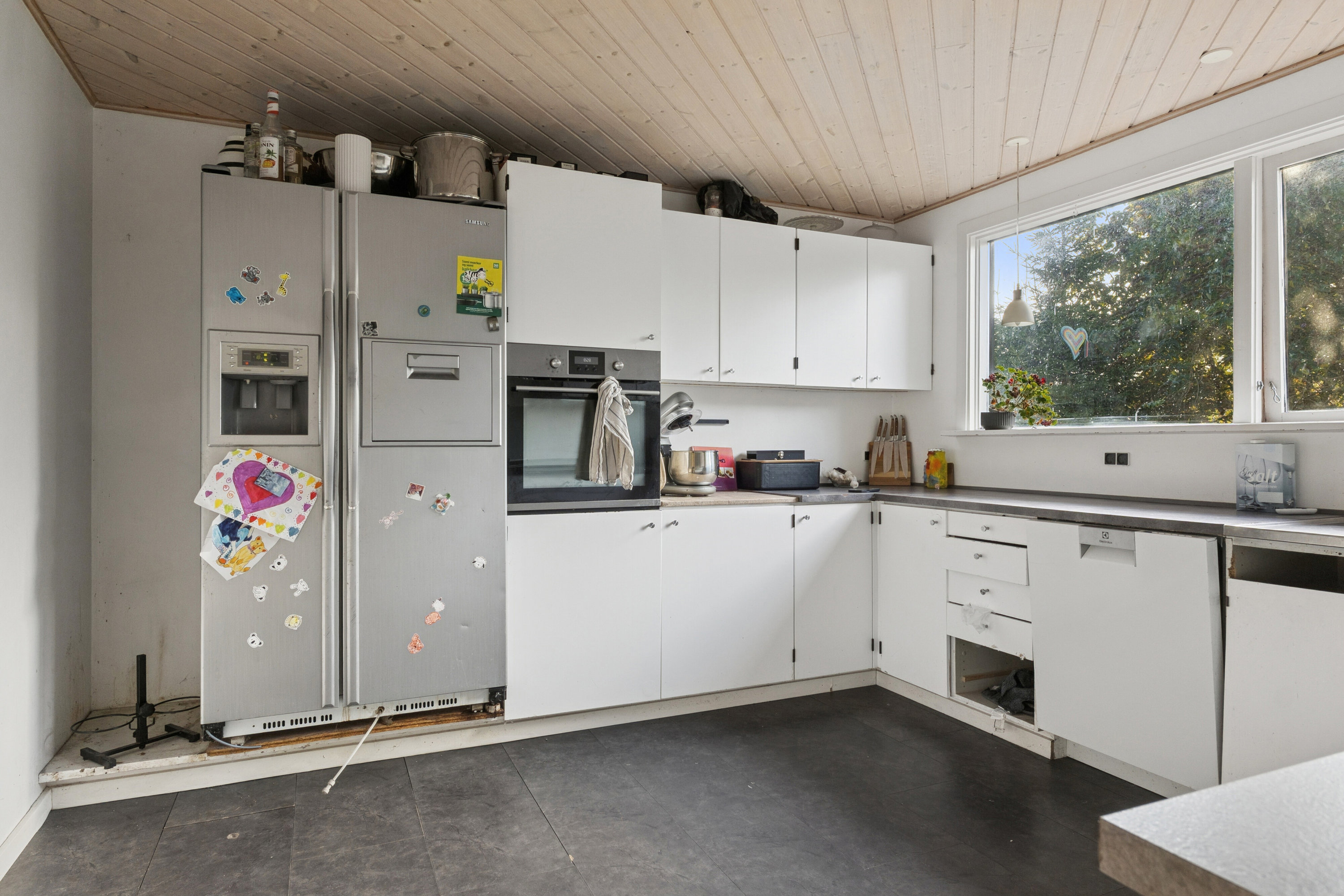 Fremhævet køkken billede i fuldskærmstilstand. Billede af Rørvigvej 41, 4500 Nykøbing Sj