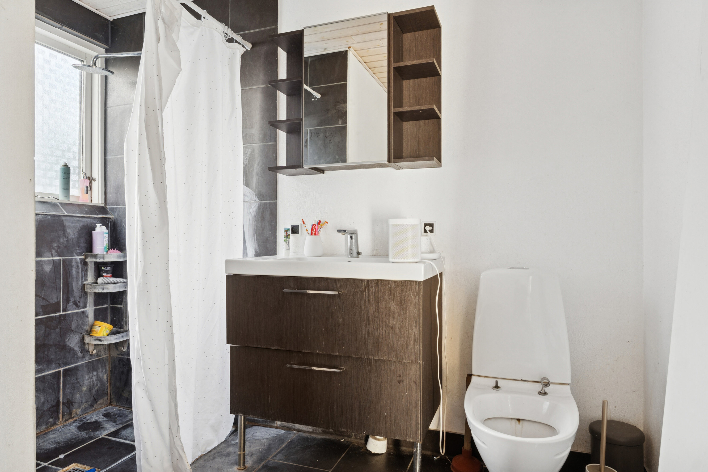 Fremhævet badeværelse billede i fuldskærmstilstand. Billede af Rørvigvej 41, 4500 Nykøbing Sj