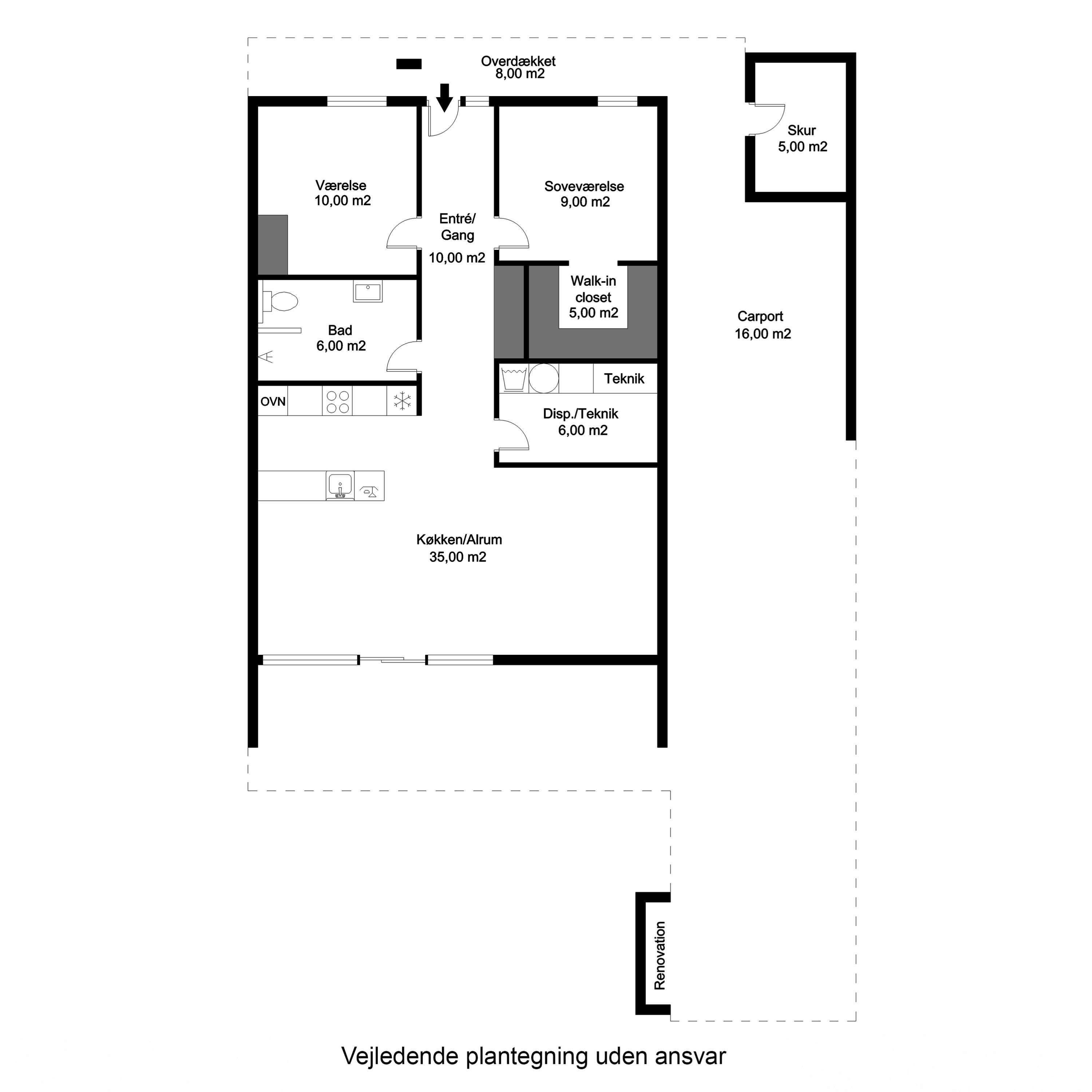 Plantegninger billede af Natskyggen 73, 7190 Billund