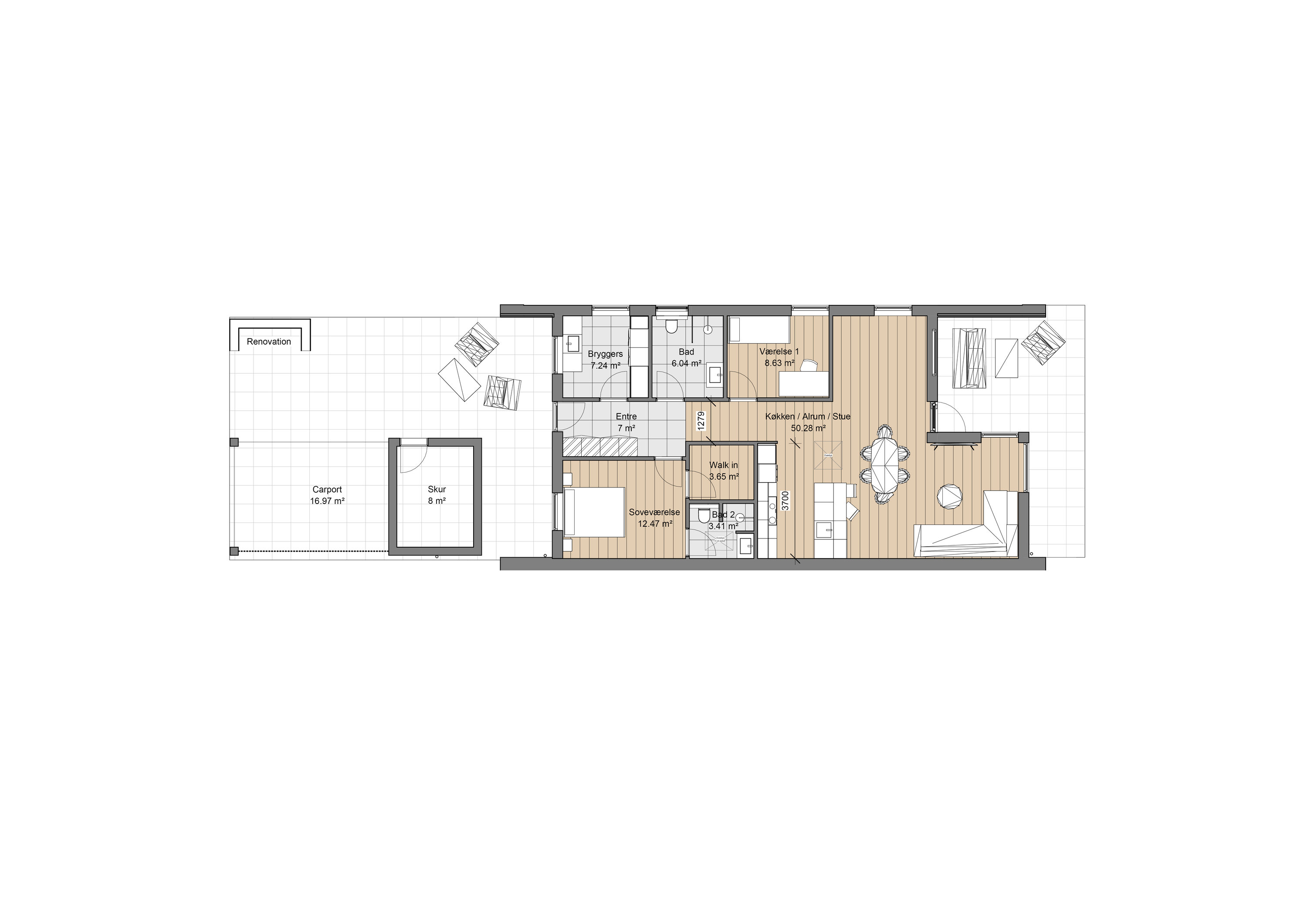 Plantegninger billede af Natskyggen 50, 7190 Billund