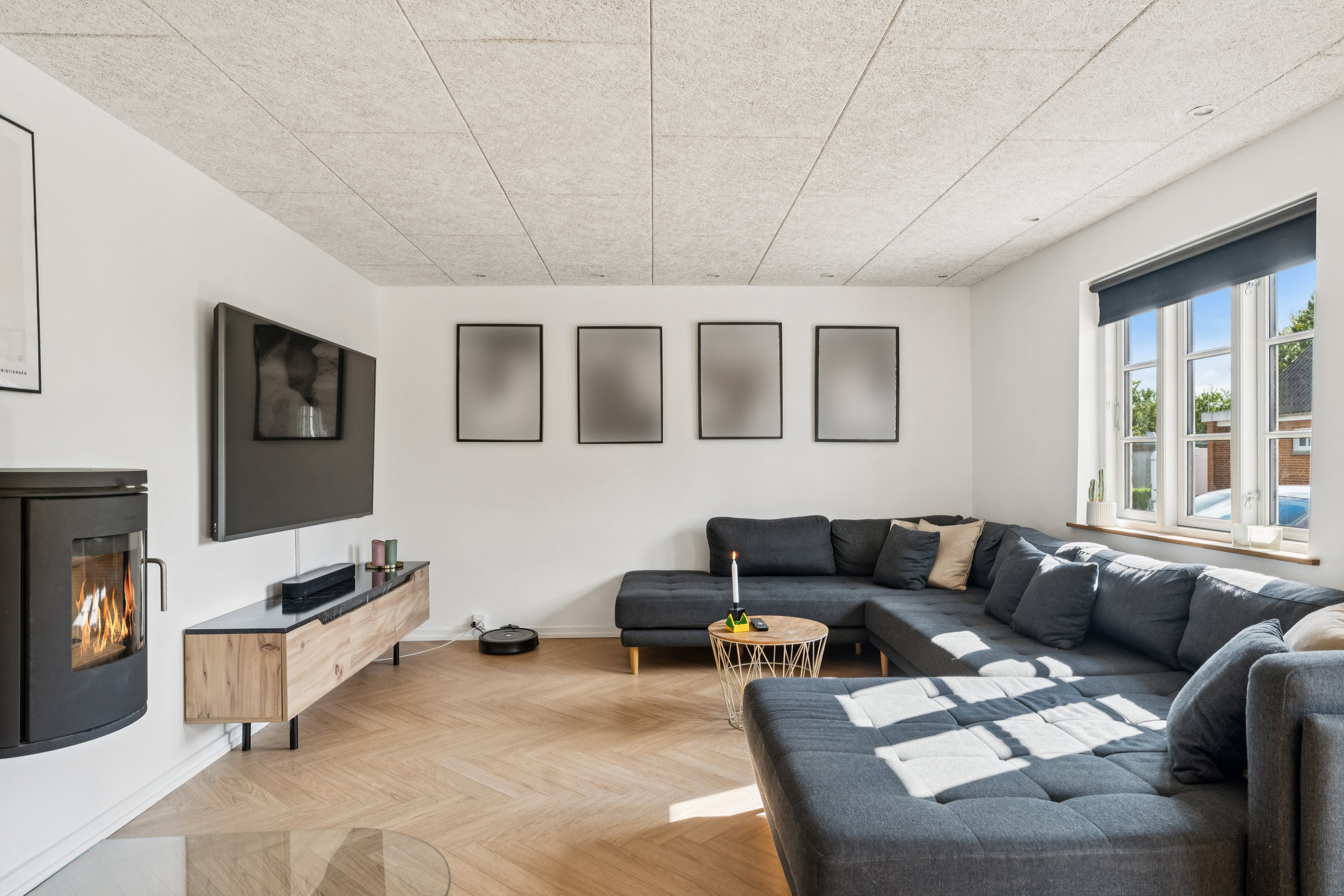 Fremhævet stue billede i fuldskærmstilstand. Billede af Bytoften 3, Over Fussing, 8920 Randers NV