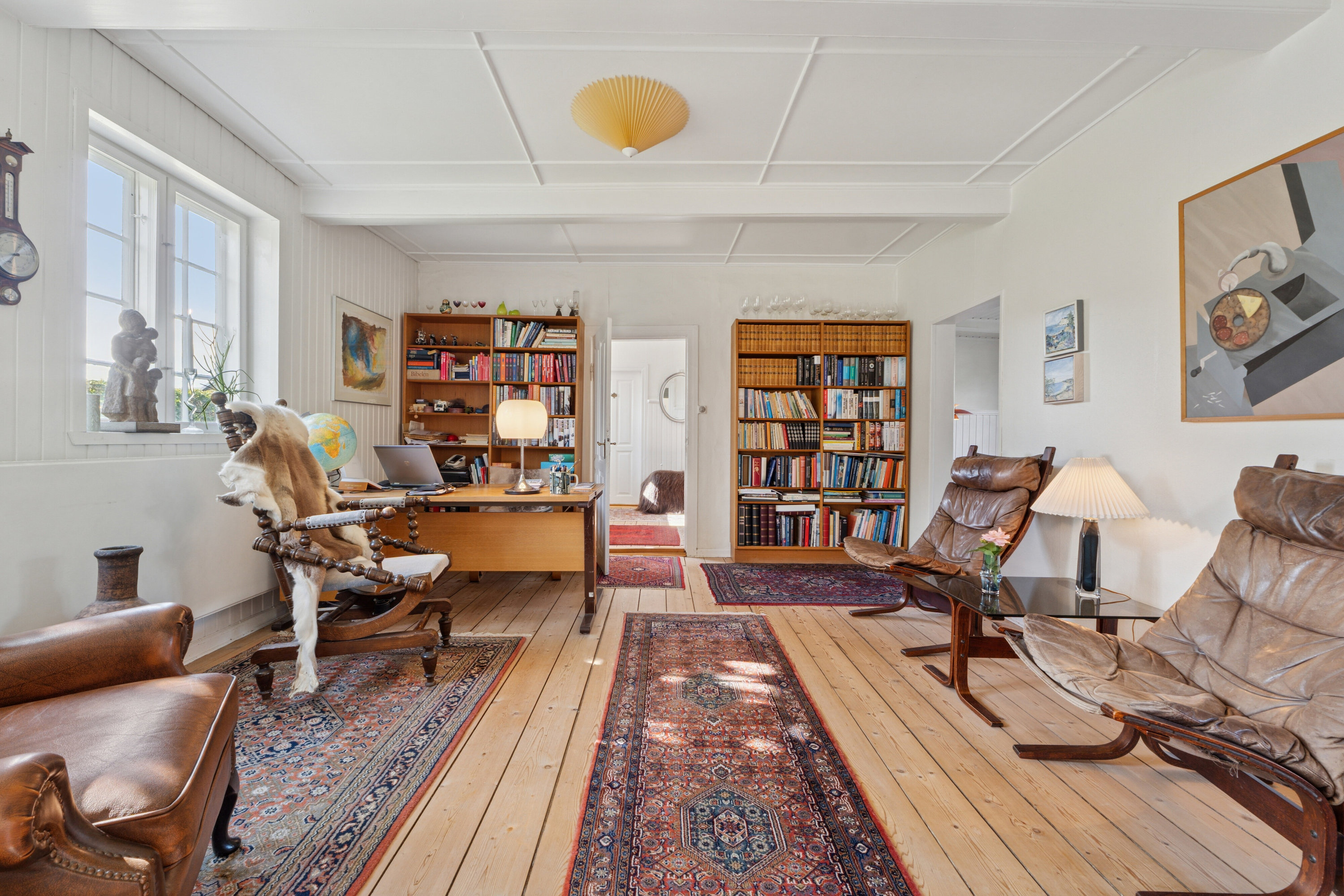 Fremhævet stue billede i fuldskærmstilstand. Billede af Skolevej 5, Tullebølle, 5953 Tranekær