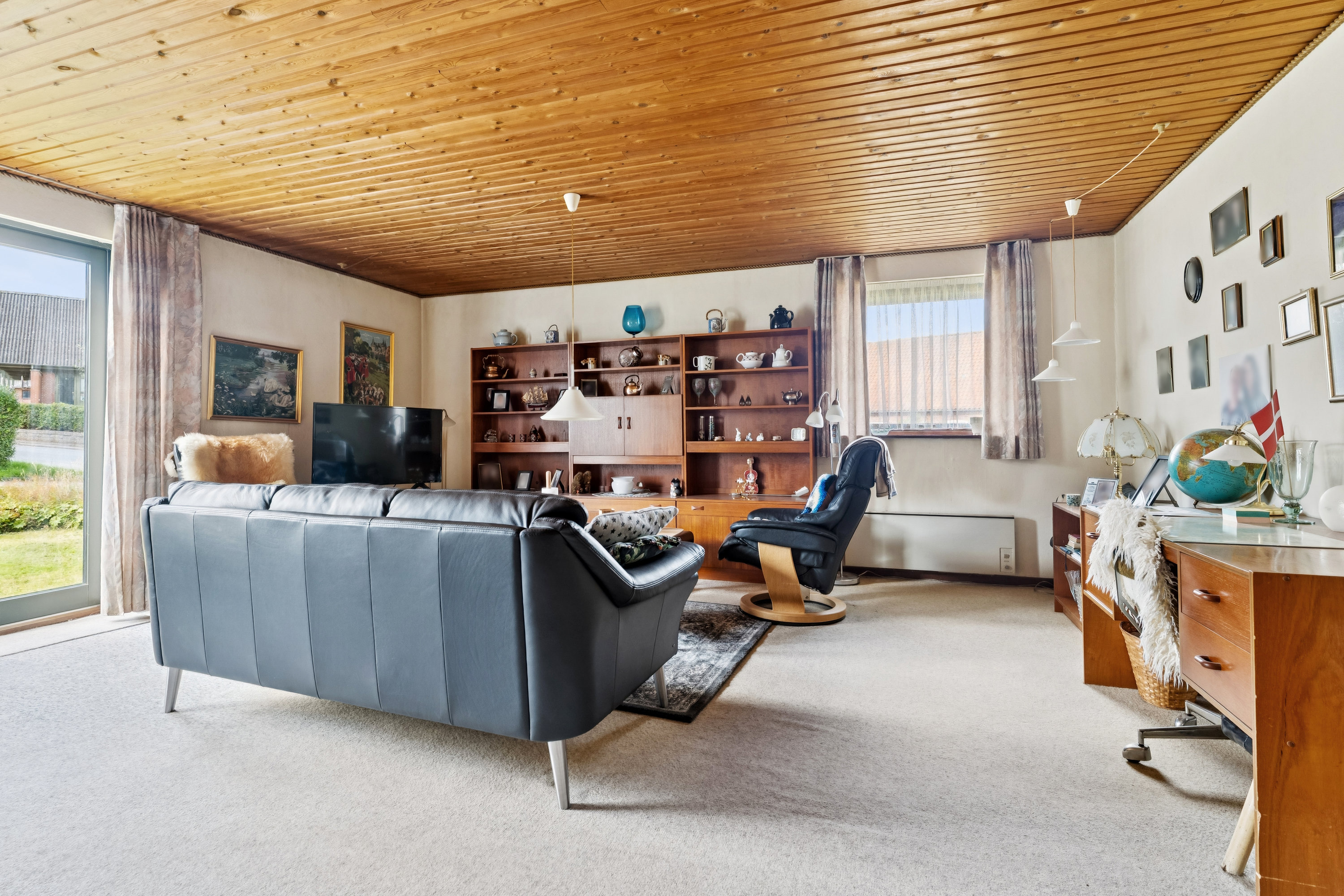 Fremhævet stue billede i fuldskærmstilstand. Billede af Nørregade 16, Vellev, 8860 Ulstrup