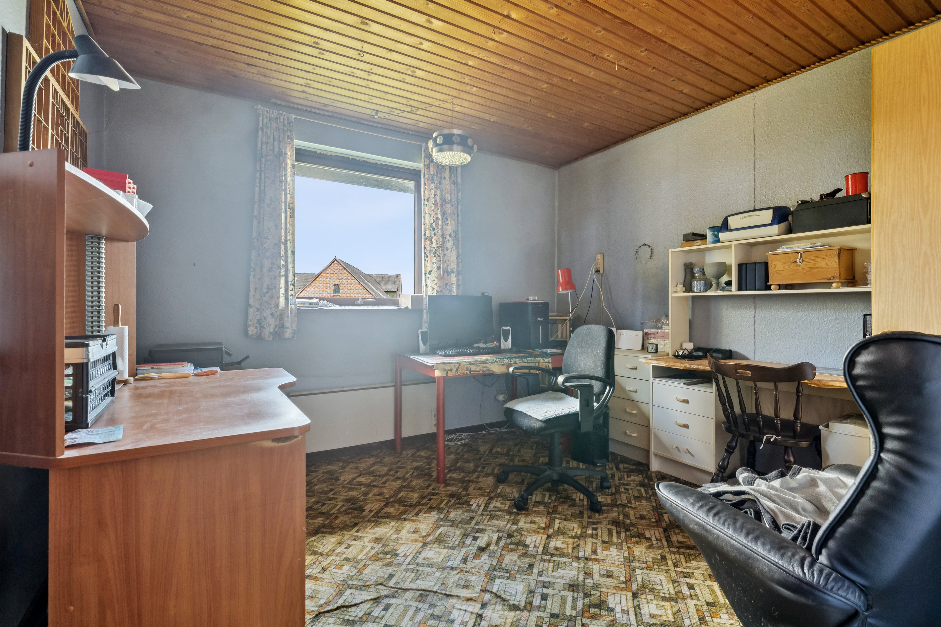 Fremhævet stue billede i fuldskærmstilstand. Billede af Nørregade 16, Vellev, 8860 Ulstrup