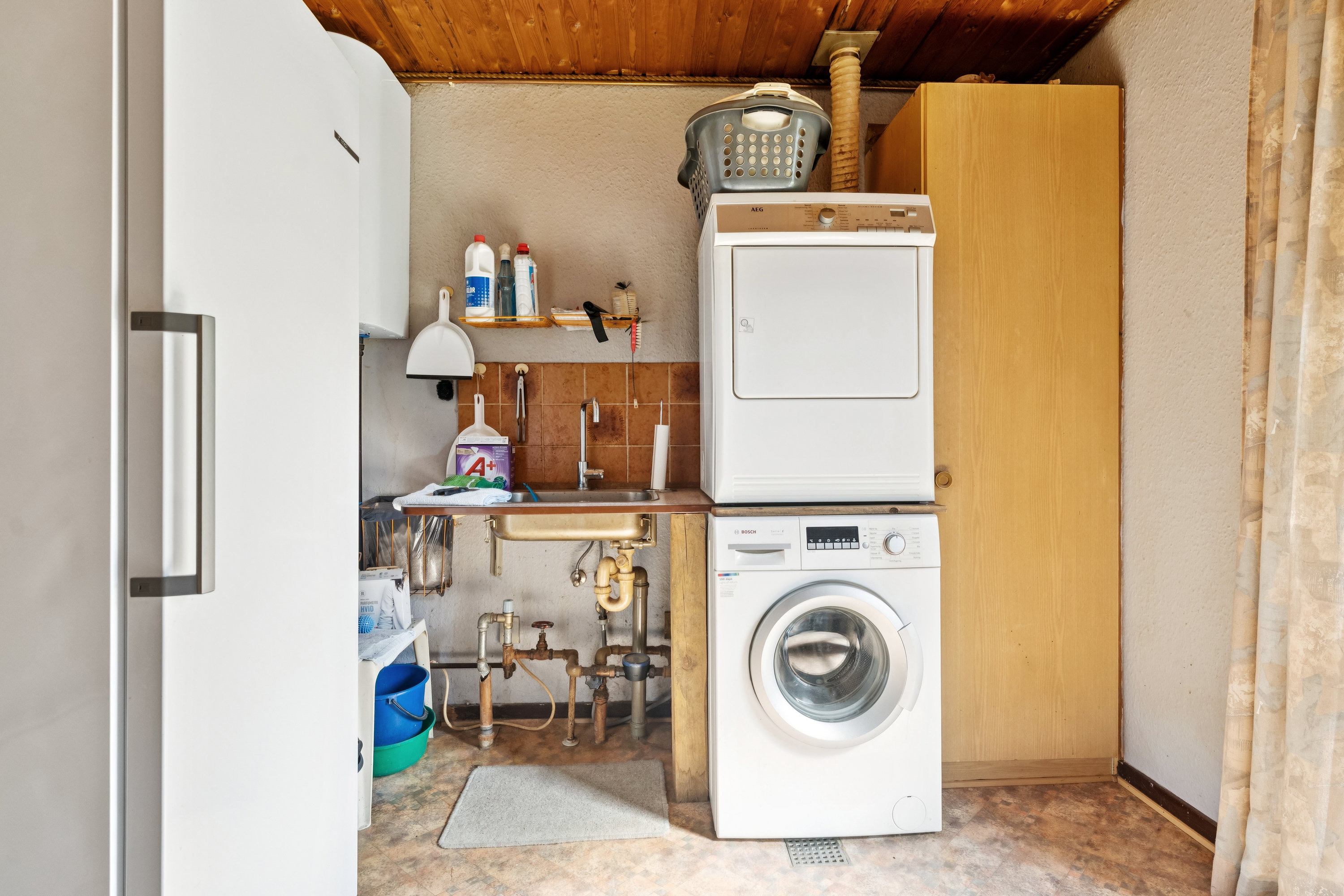 Fremhævet badeværelse billede i fuldskærmstilstand. Billede af Nørregade 16, Vellev, 8860 Ulstrup