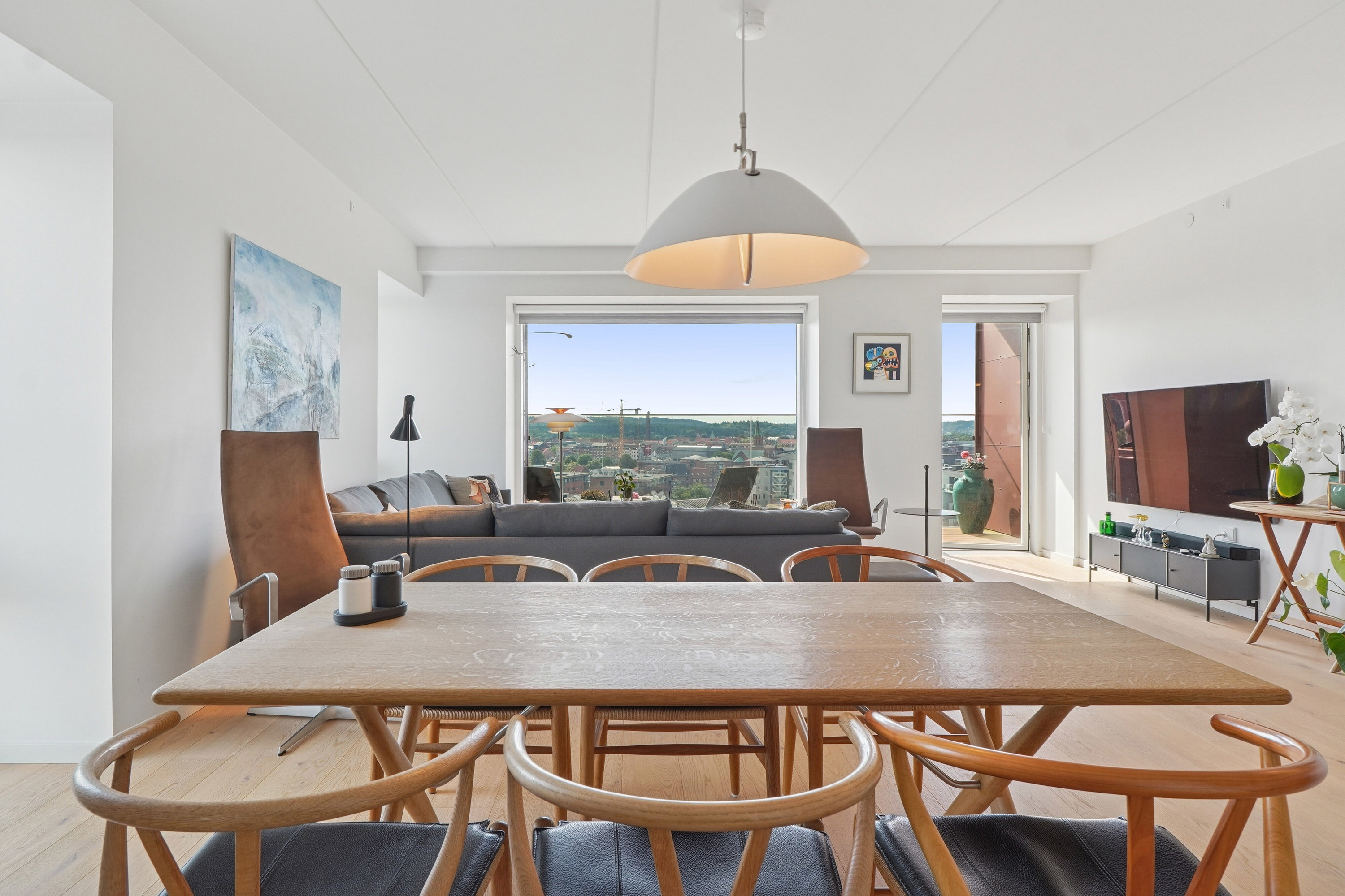 Fremhævet spisestue billede i fuldskærmstilstand. Billede af Papirfabrikken 52, 11. 2., 8600 Silkeborg