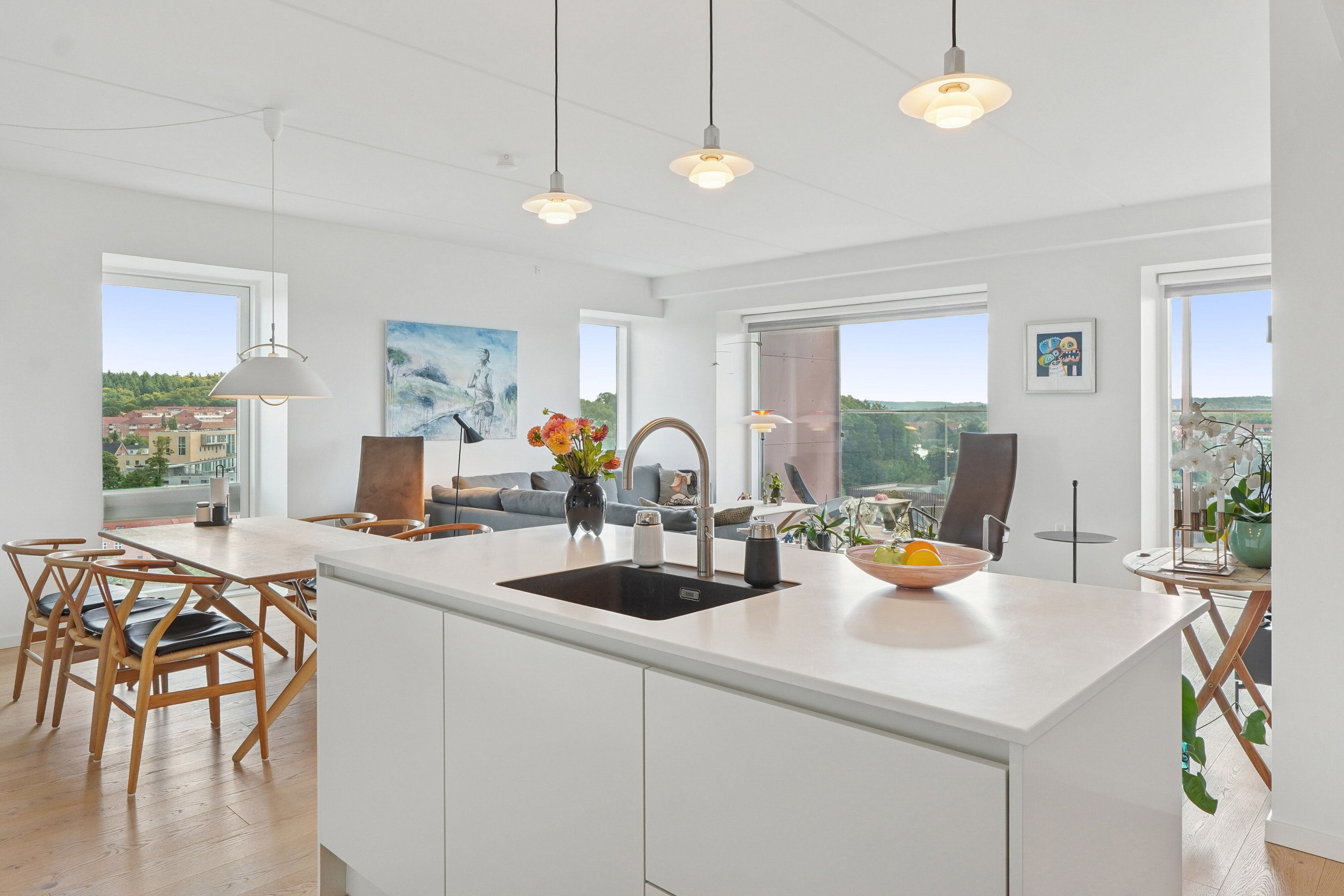 Fremhævet køkken billede i fuldskærmstilstand. Billede af Papirfabrikken 52, 11. 2., 8600 Silkeborg