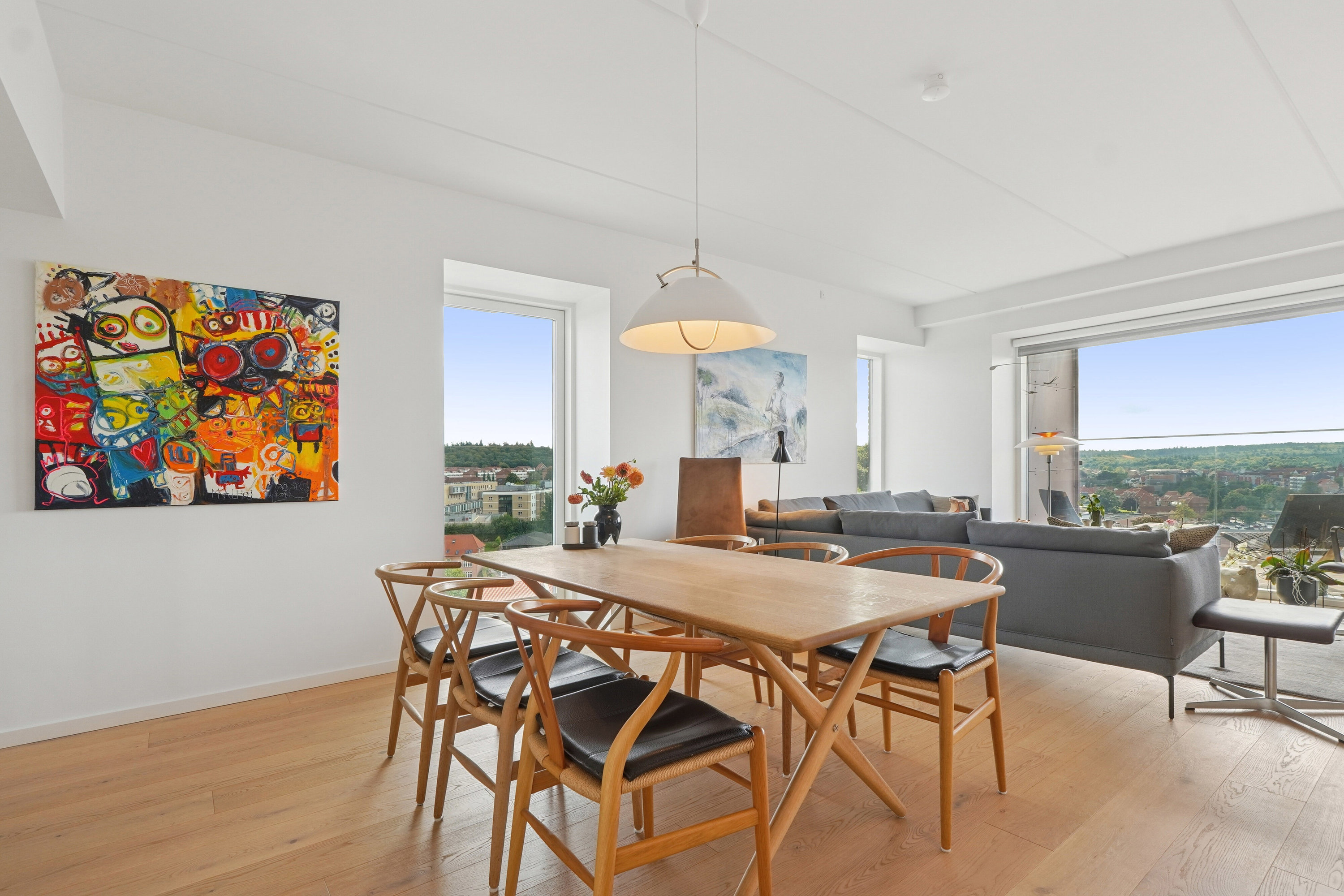 Fremhævet spisestue billede i fuldskærmstilstand. Billede af Papirfabrikken 52, 11. 2., 8600 Silkeborg