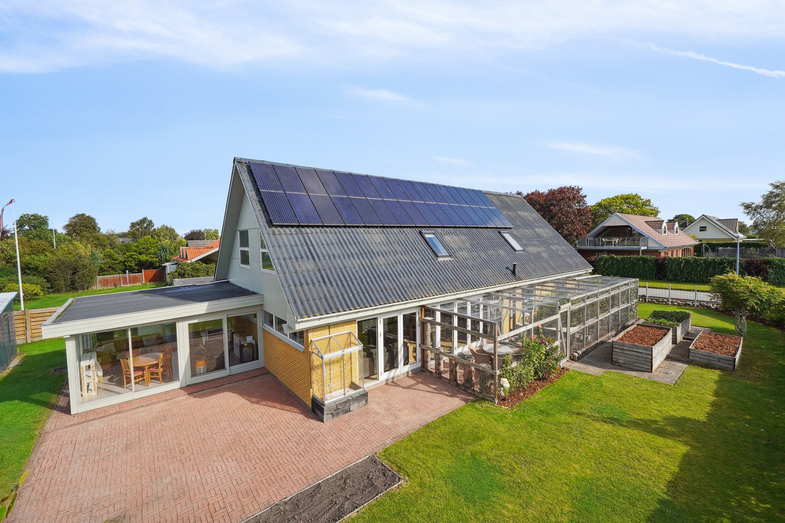 Fremhævet udsigt fra toppen billede i fuldskærmstilstand. Billede af Per Kirkebys Vej 1, 7430 Ikast