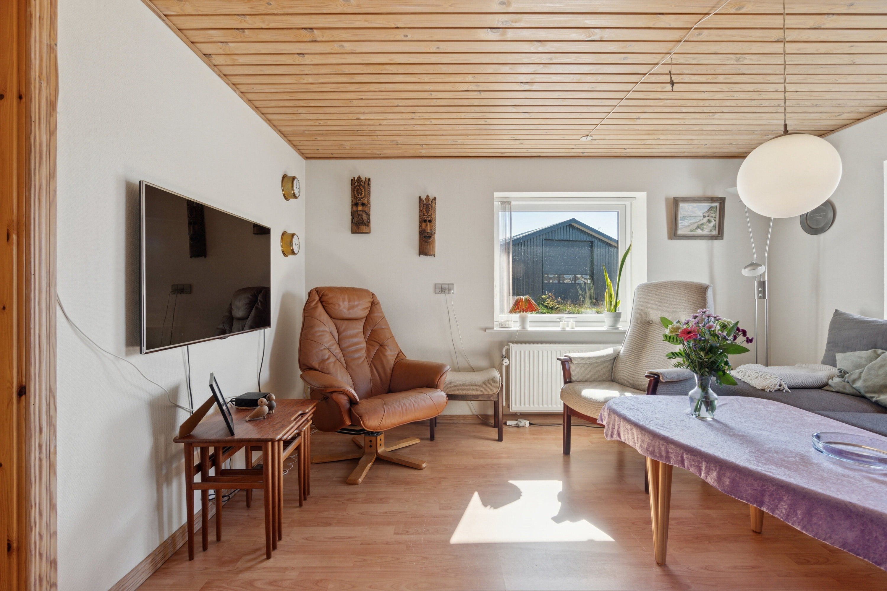 Fremhævet stue billede i fuldskærmstilstand. Billede af Tømmerbyvej 174, 7742 Vesløs