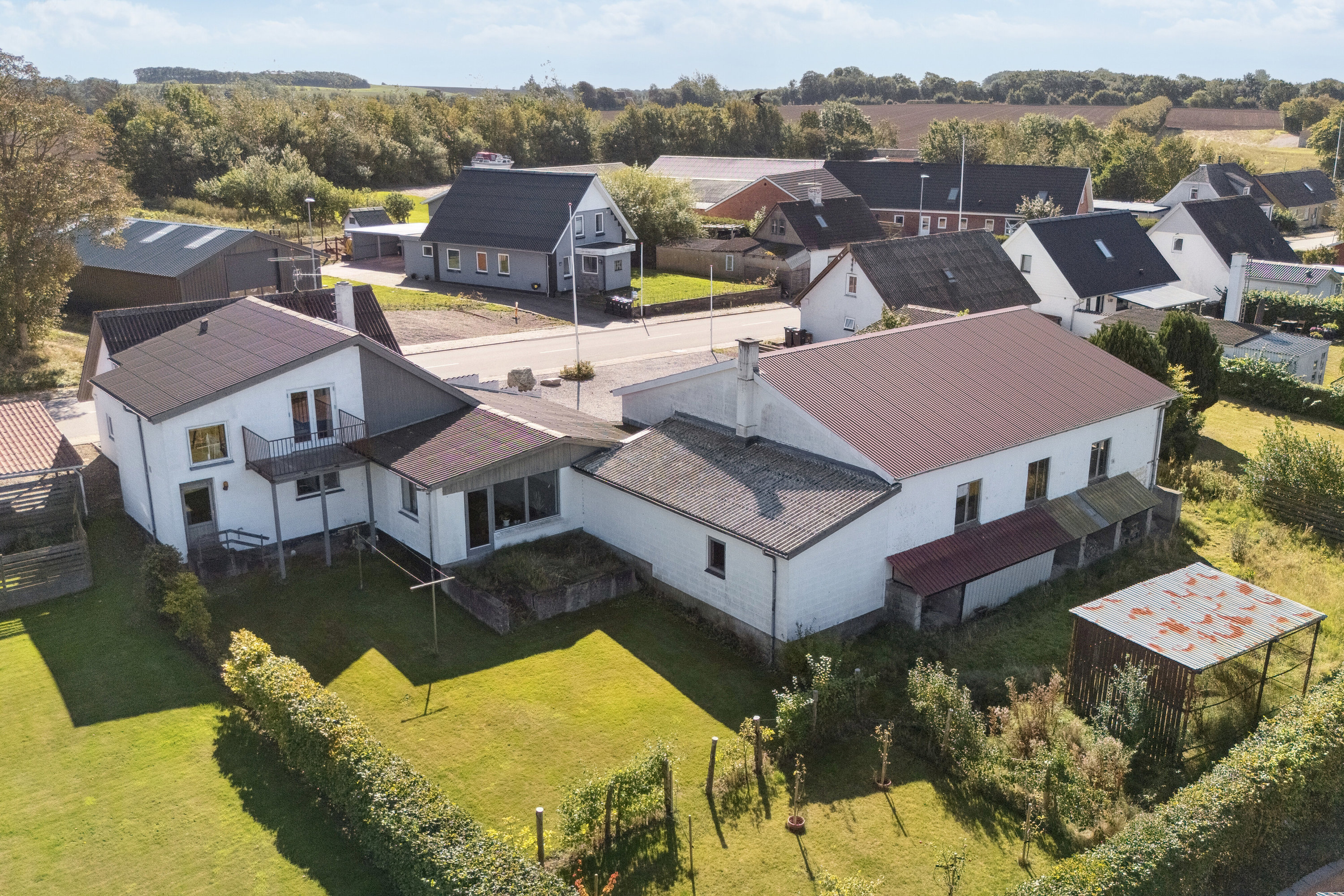 Miniaturebillede 1: udsigt fra toppen. Billede af Tømmerbyvej 174, 7742 Vesløs