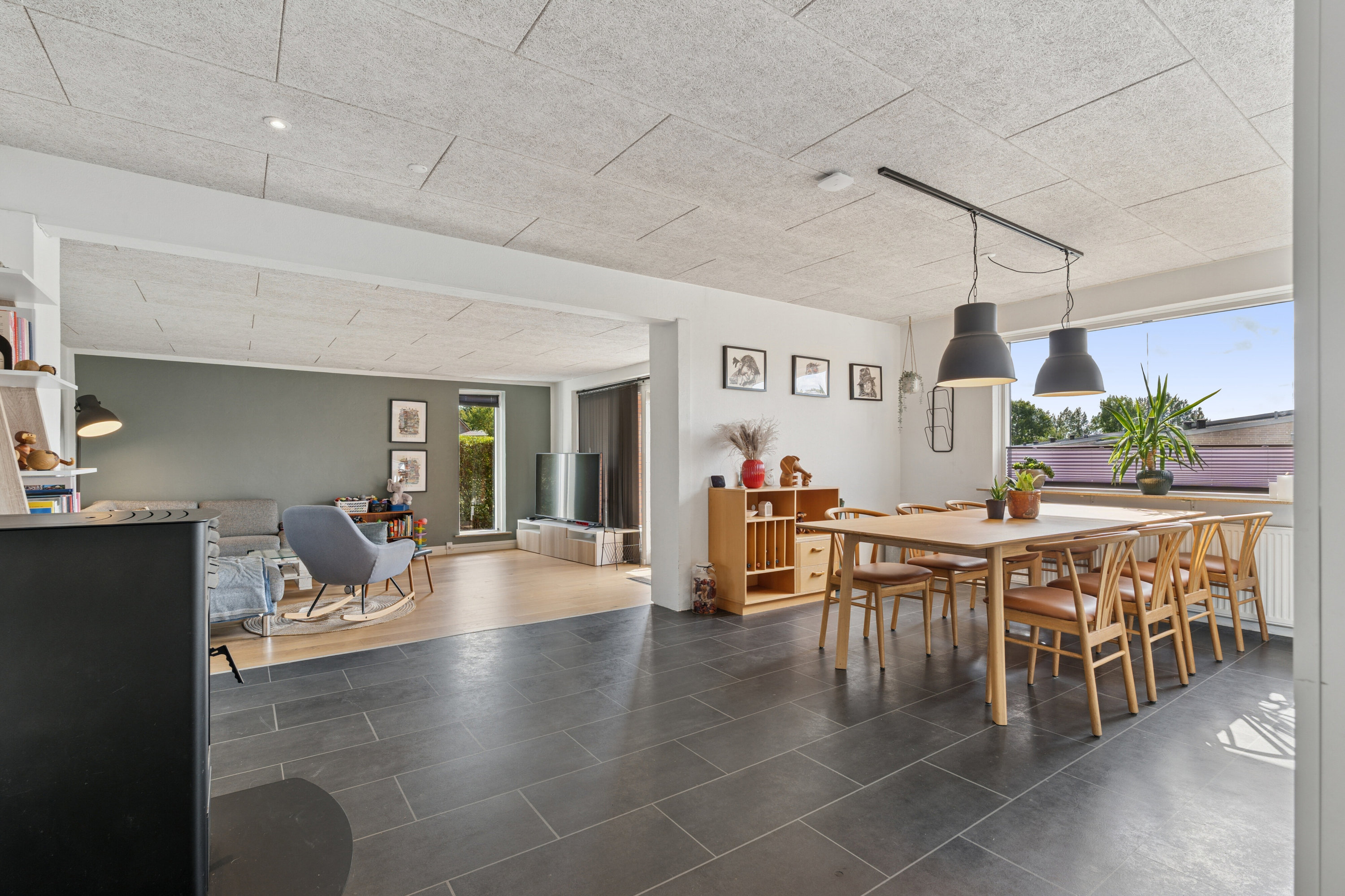 Fremhævet spisestue billede i fuldskærmstilstand. Billede af Klochsvej 22, 7441 Bording