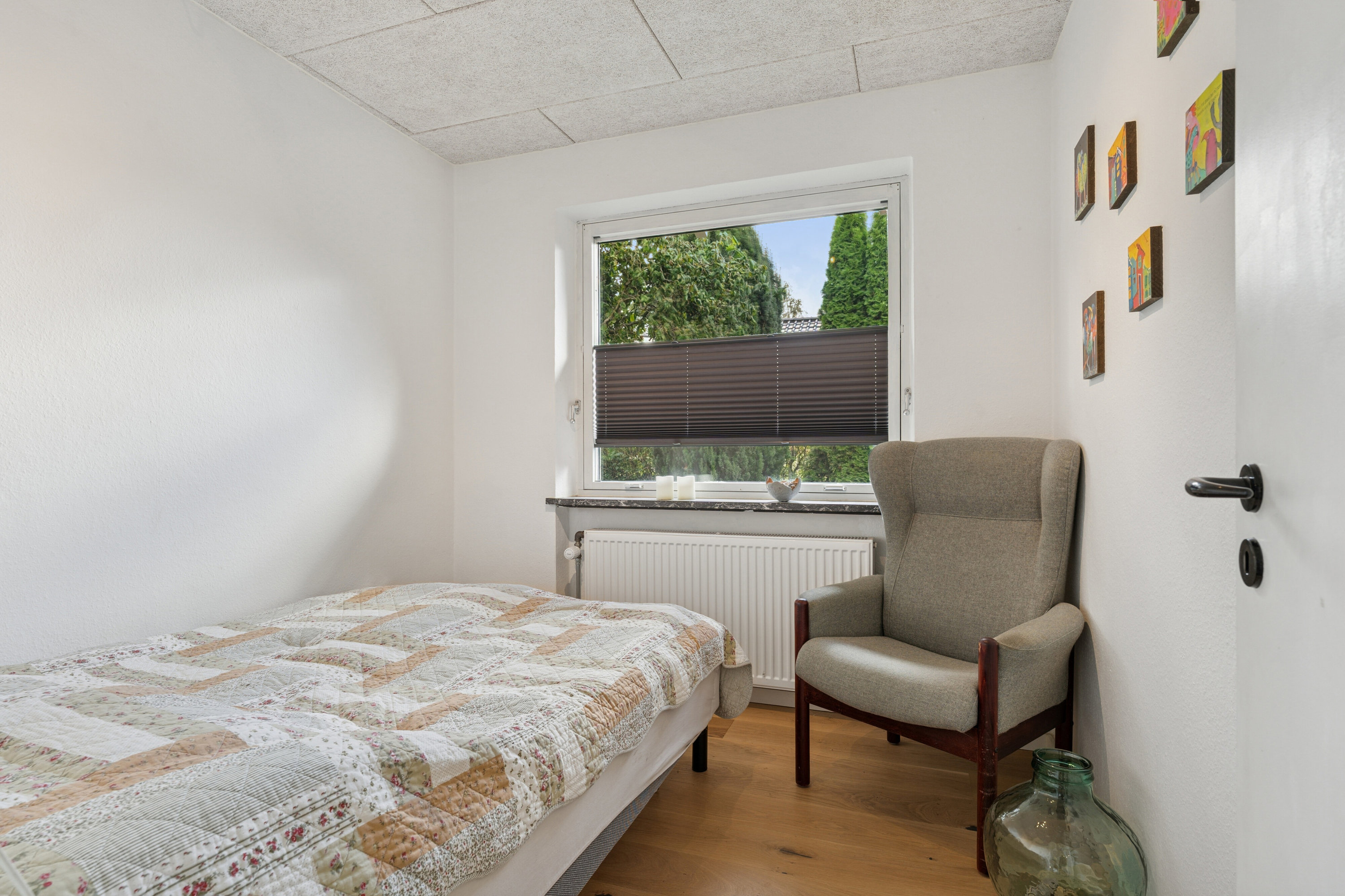 Fremhævet soveværelse billede i fuldskærmstilstand. Billede af Klochsvej 22, 7441 Bording