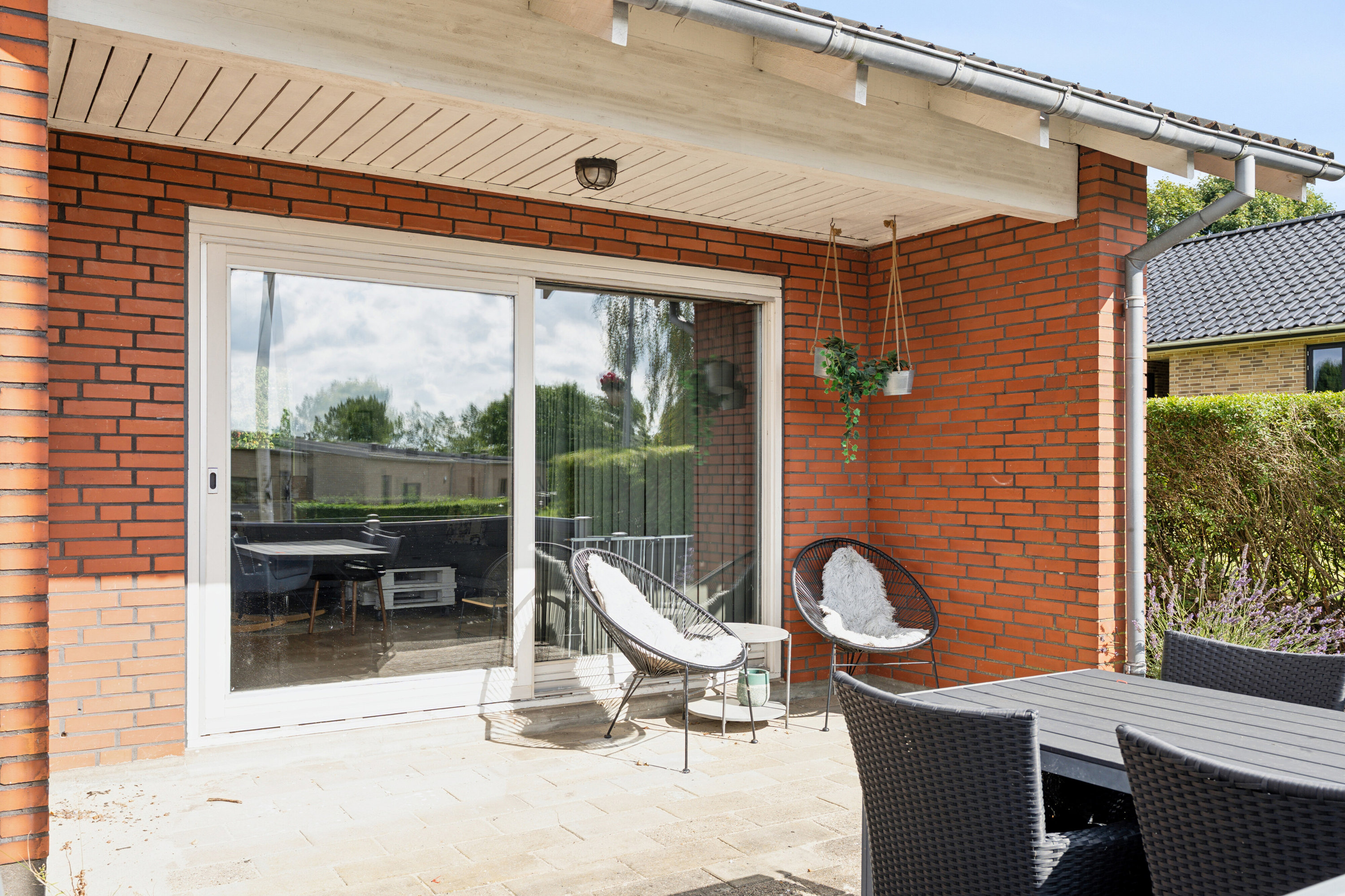 Fremhævet terrasse billede i fuldskærmstilstand. Billede af Klochsvej 22, 7441 Bording