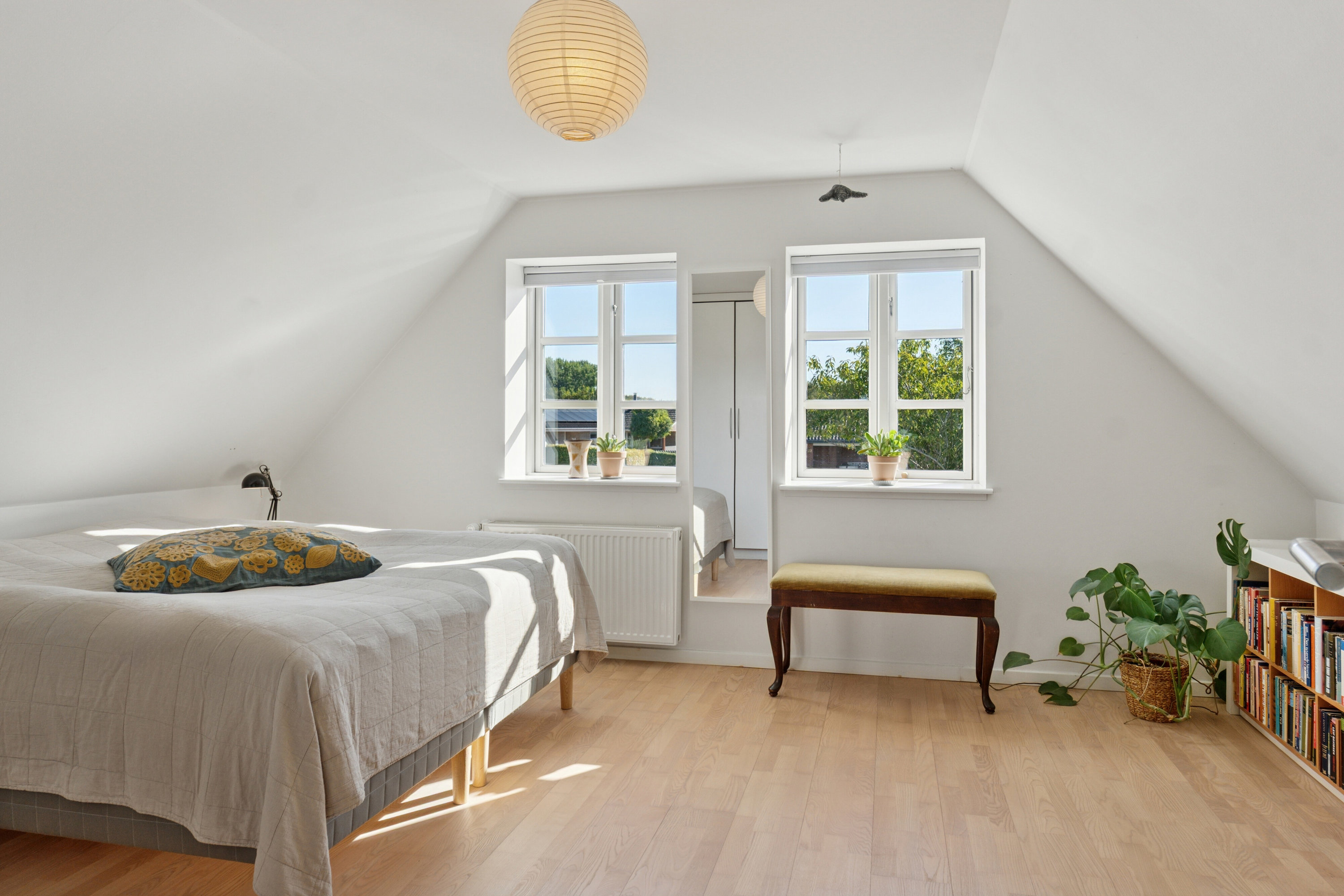 Fremhævet soveværelse billede i fuldskærmstilstand. Billede af Vædderen 30, Egense, 5700 Svendborg