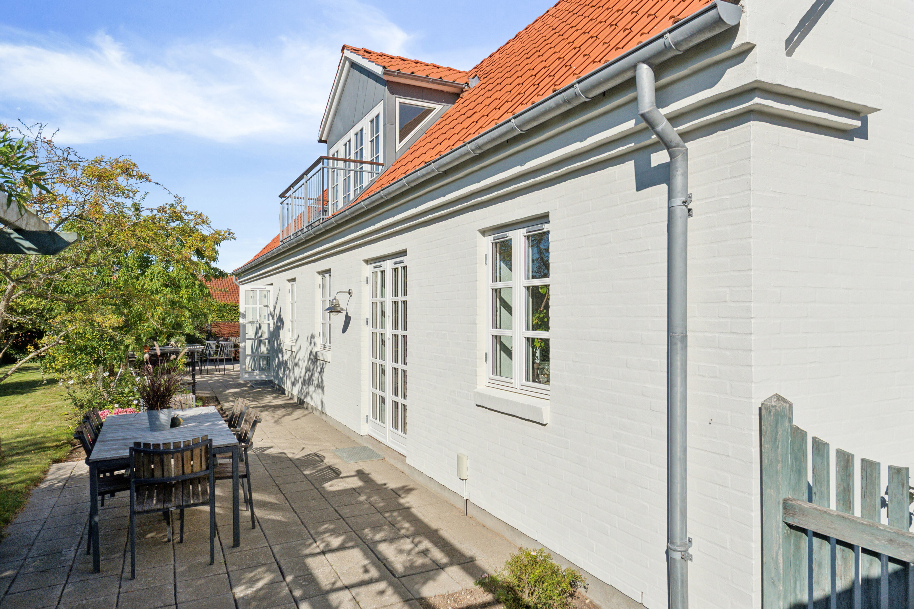 Fremhævet terrasse billede i fuldskærmstilstand. Billede af Vædderen 30, Egense, 5700 Svendborg