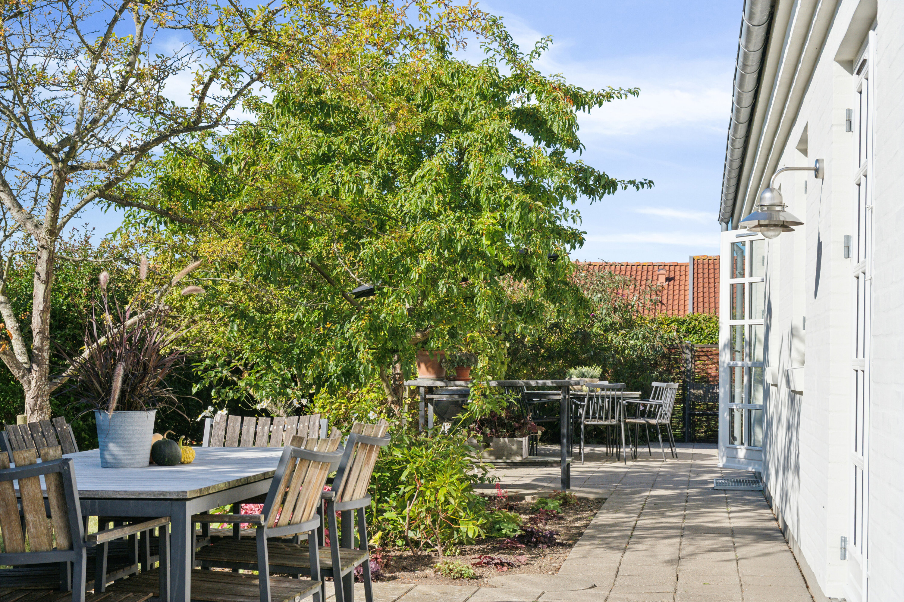 Fremhævet terrasse billede i fuldskærmstilstand. Billede af Vædderen 30, Egense, 5700 Svendborg