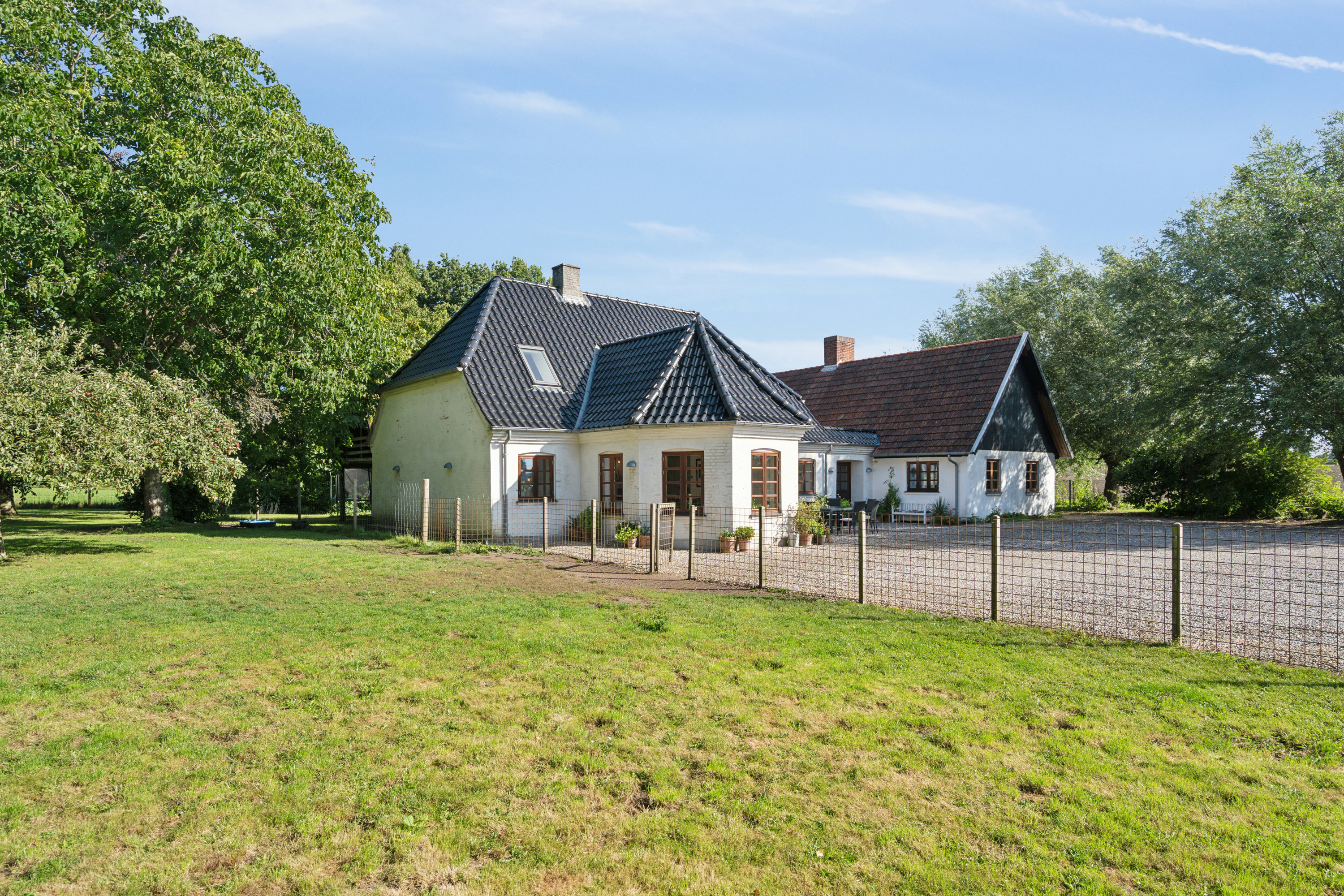 Miniaturebillede 1: set fra haven. Billede af Rudmevej 132A, Rudme, 5750 Ringe