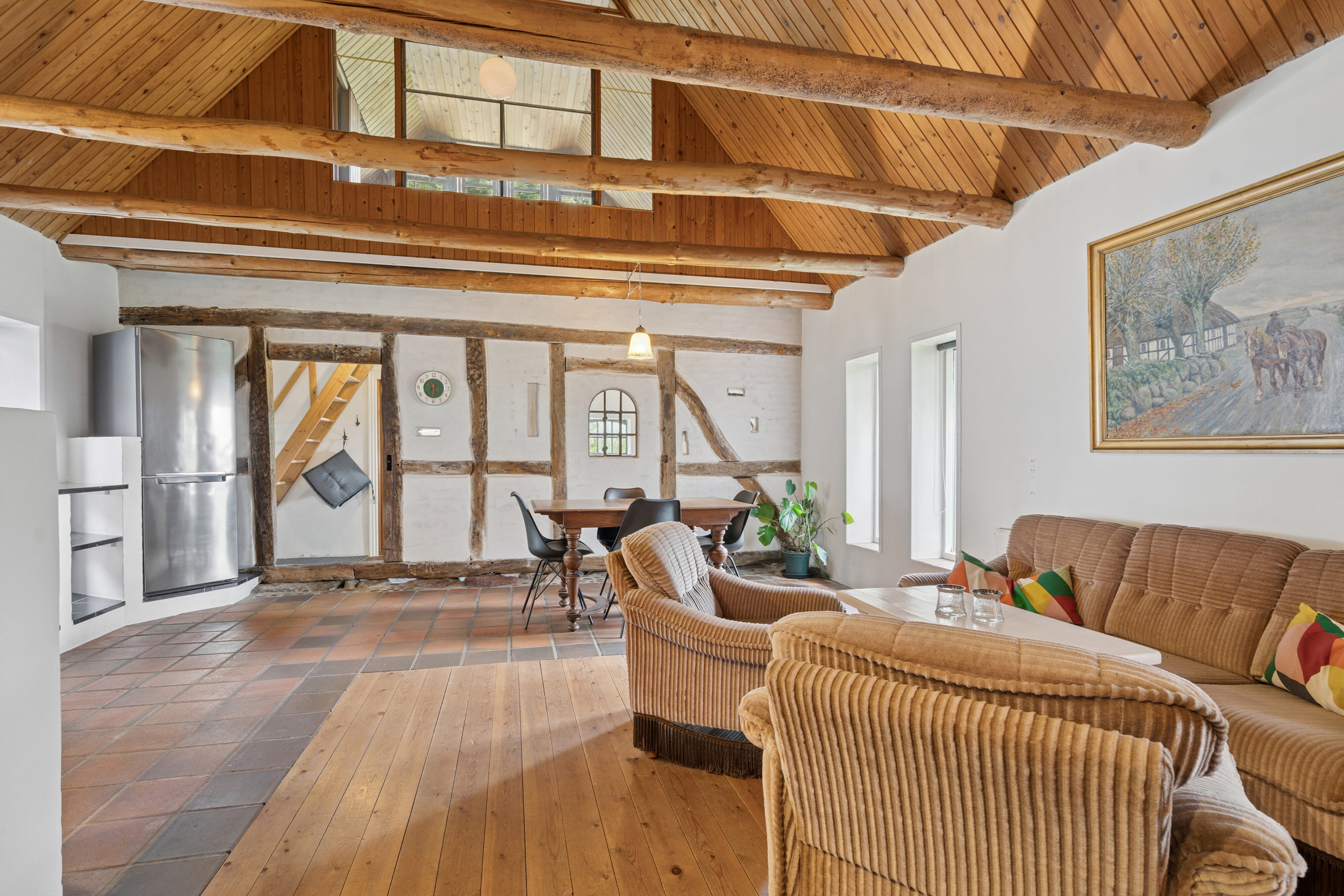 Fremhævet stue billede i fuldskærmstilstand. Billede af Rudmevej 132A, Rudme, 5750 Ringe