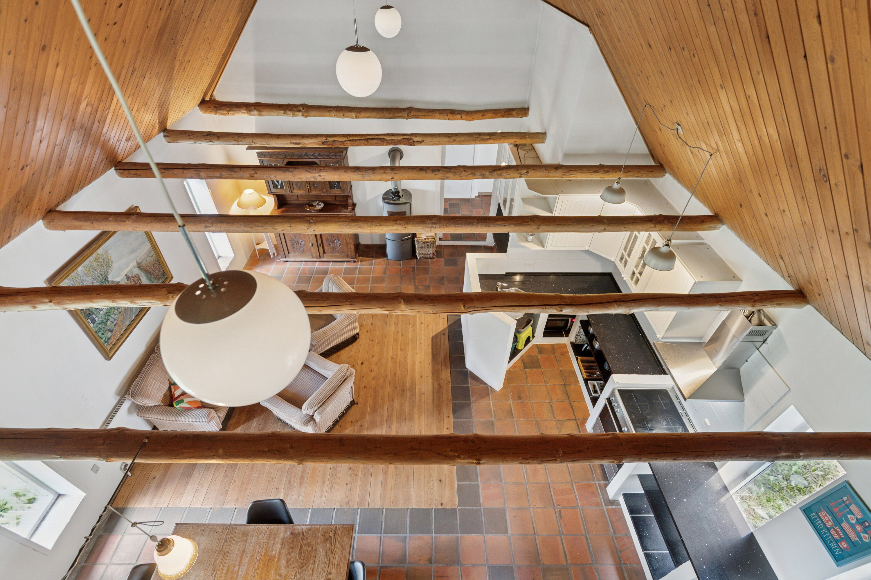 Fremhævet stue set fra hems billede i fuldskærmstilstand. Billede af Rudmevej 132A, Rudme, 5750 Ringe