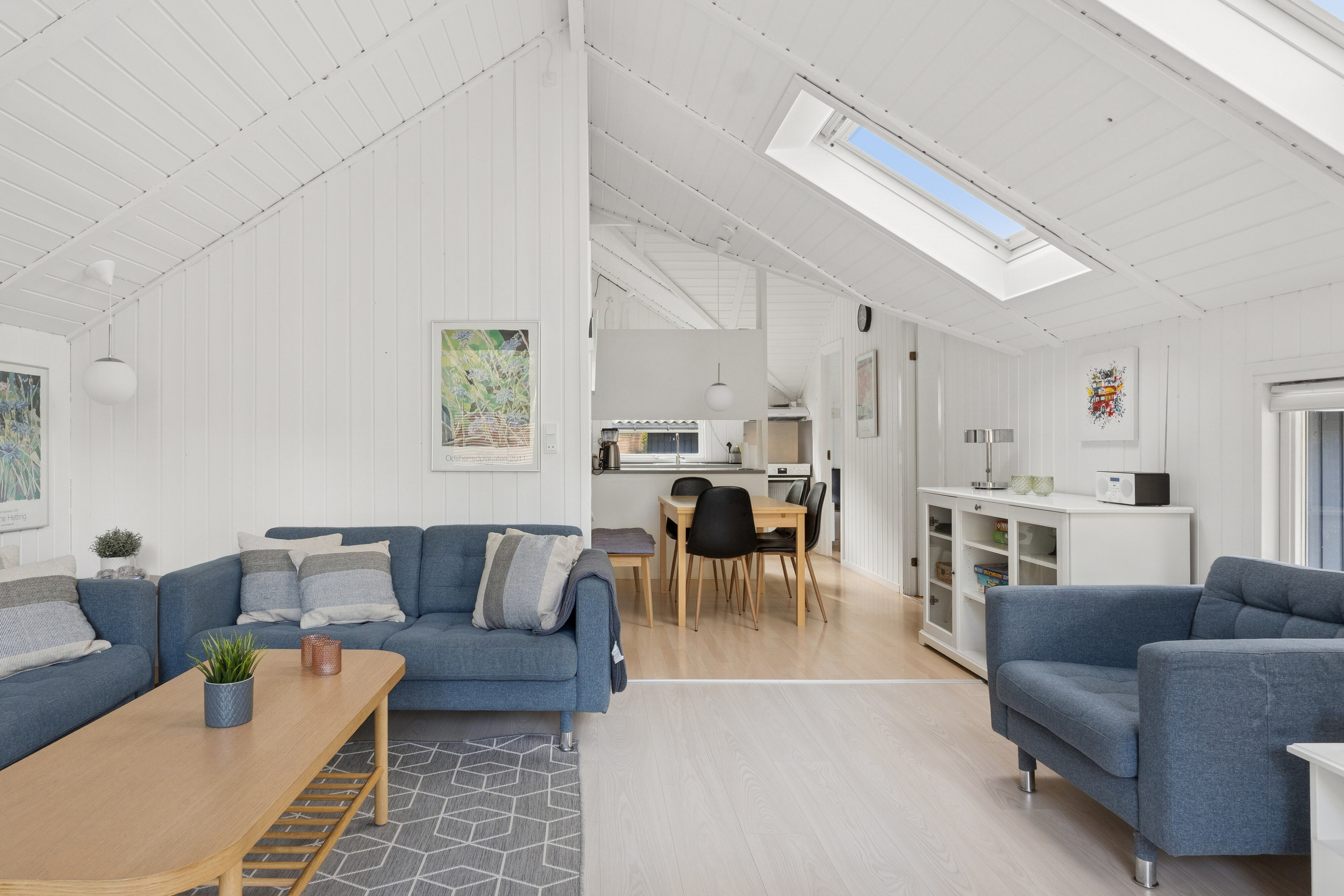 Fremhævet stue billede i fuldskærmstilstand. Billede af Lyngvej 203B, Jyderup Lyng, 4560 Vig