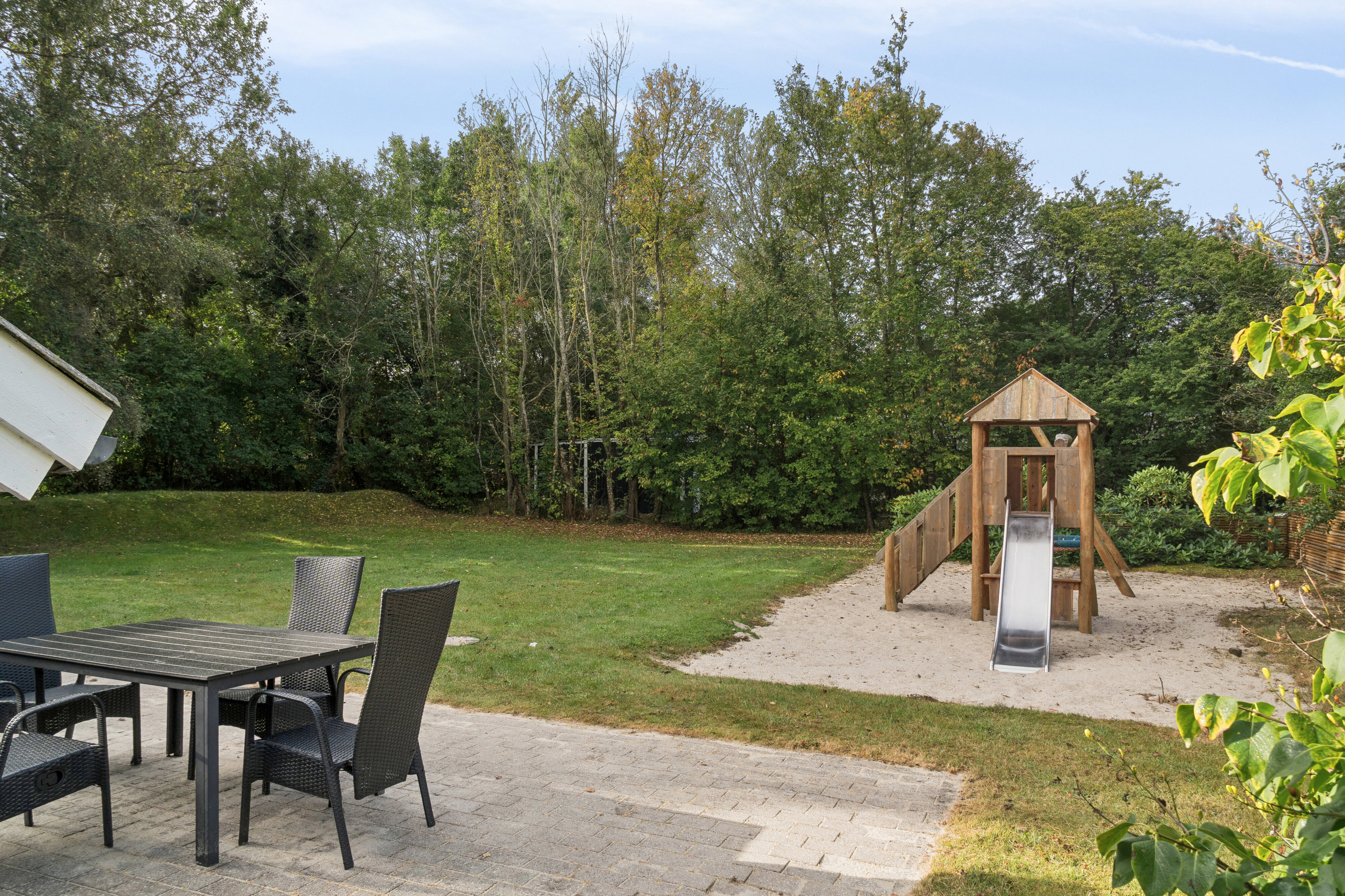 Fremhævet terrasse billede i fuldskærmstilstand. Billede af Lyngvej 203B, Jyderup Lyng, 4560 Vig