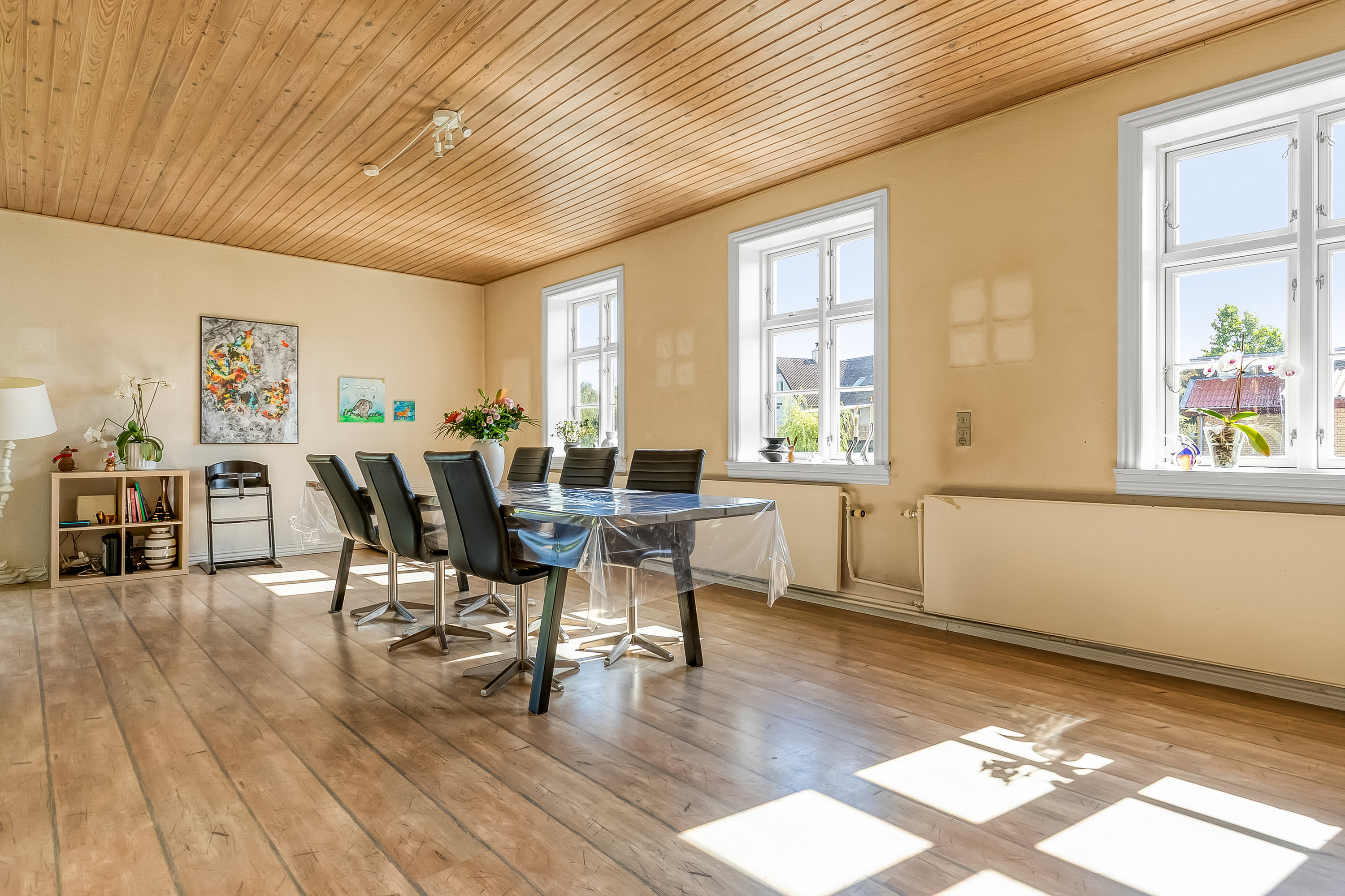 Fremhævet stue billede i fuldskærmstilstand. Billede af Kirkegade 4, Gårslev, 7080 Børkop