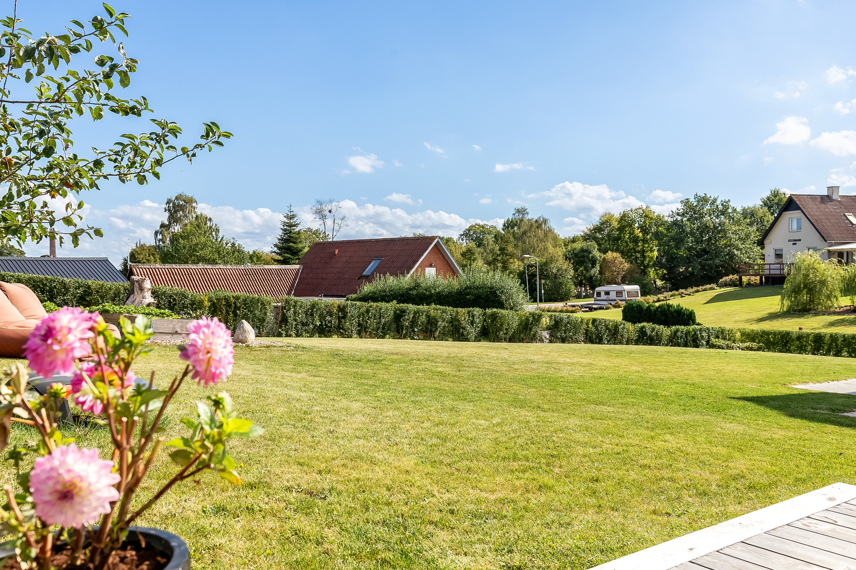 Fremhævet have billede i fuldskærmstilstand. Billede af Kirkegade 4, Gårslev, 7080 Børkop