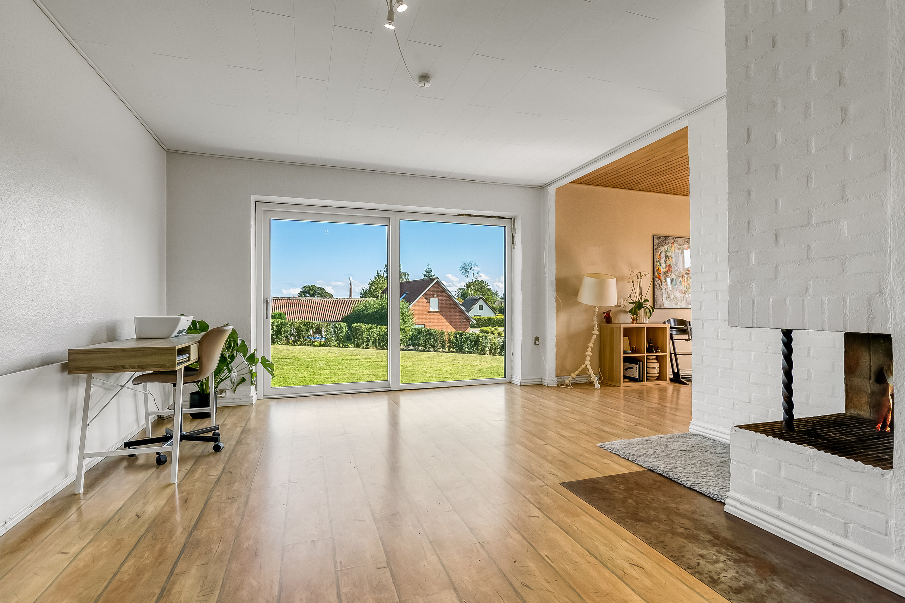 Fremhævet stue billede i fuldskærmstilstand. Billede af Kirkegade 4, Gårslev, 7080 Børkop