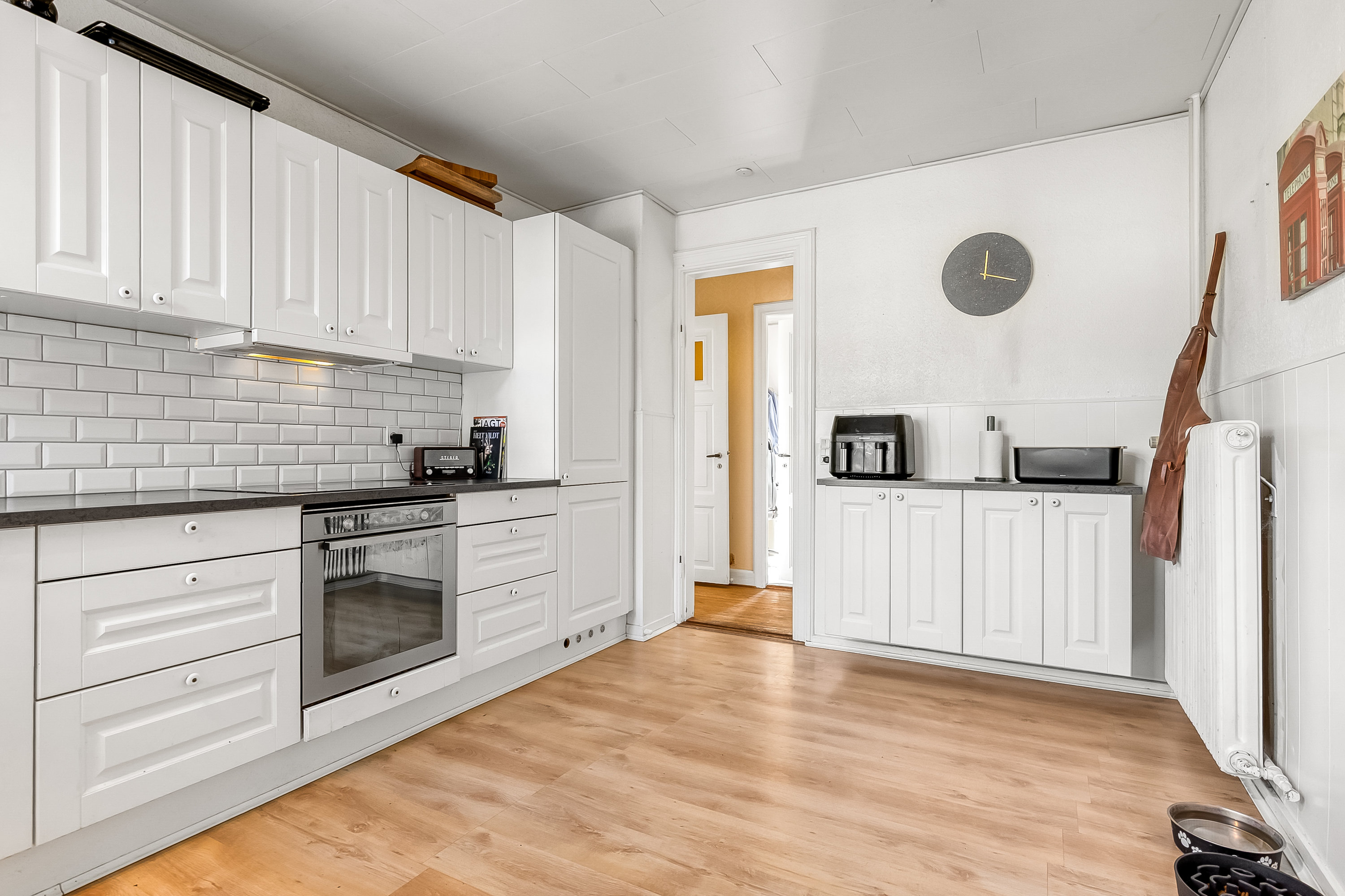 Fremhævet køkken billede i fuldskærmstilstand. Billede af Kirkegade 4, Gårslev, 7080 Børkop