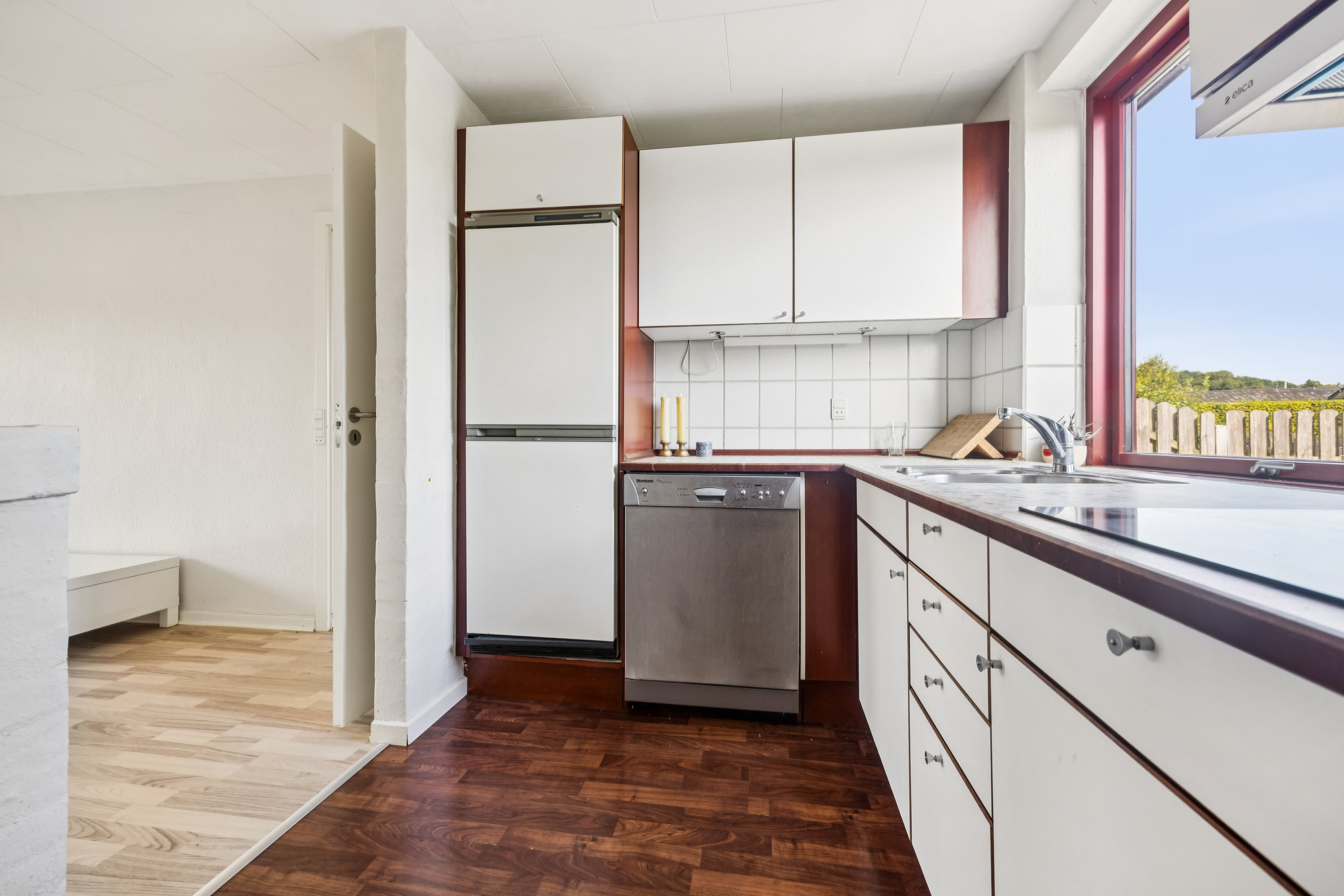 Fremhævet køkken billede i fuldskærmstilstand. Billede af Møgelbjergvej 29B, st.., 9310 Vodskov