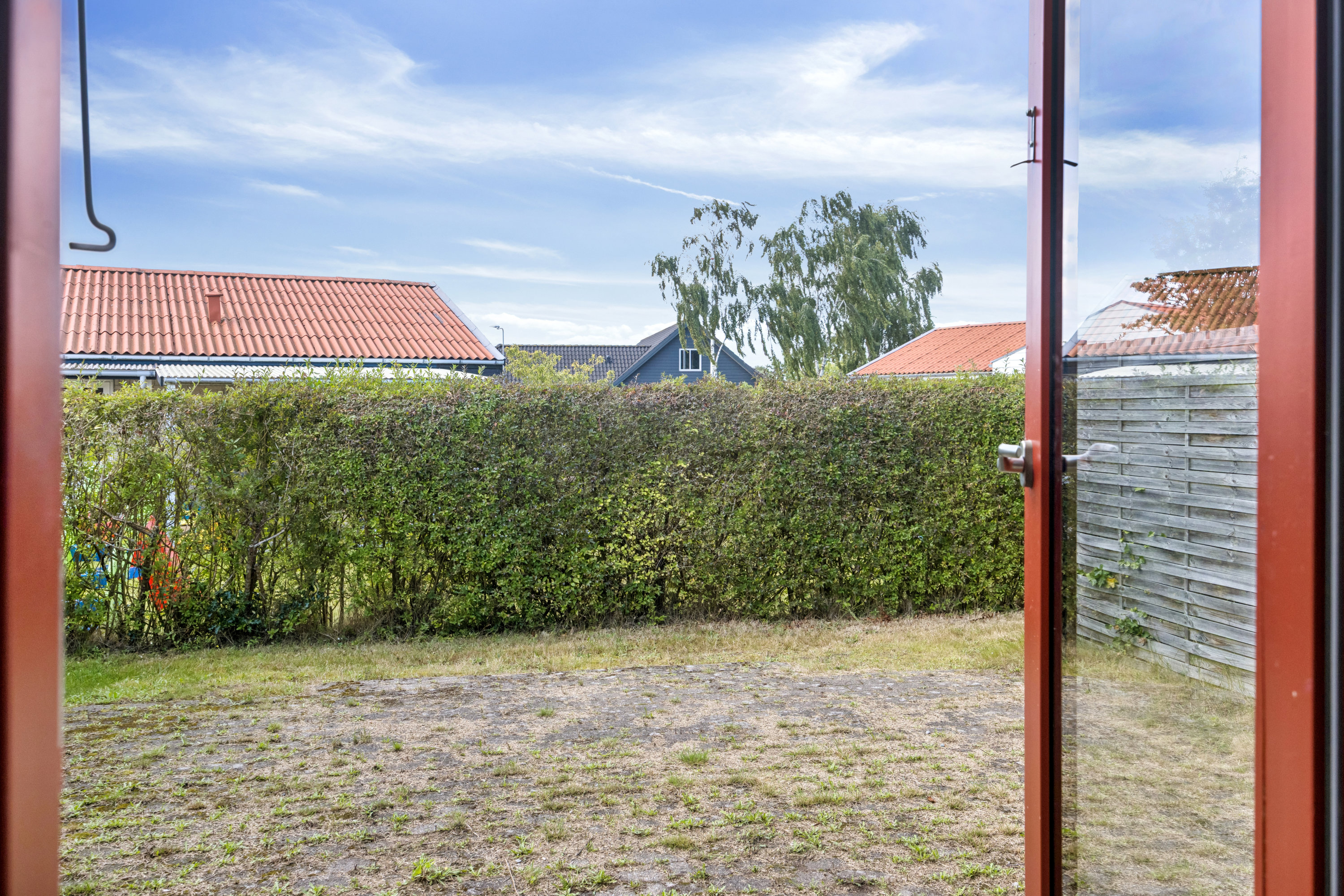 Fremhævet terrasse billede i fuldskærmstilstand. Billede af Møgelbjergvej 29B, st.., 9310 Vodskov