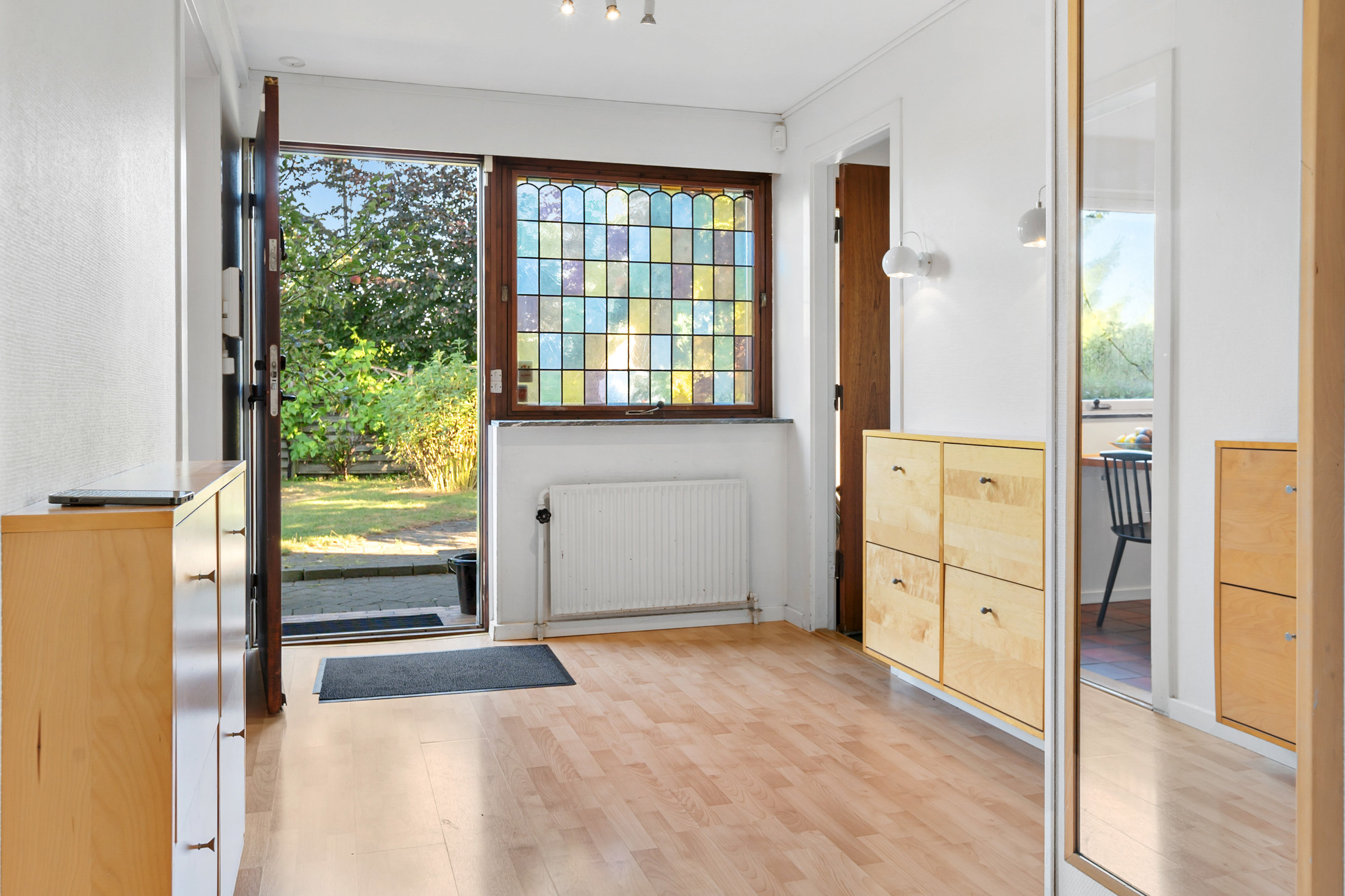 Fremhævet entré billede i fuldskærmstilstand. Billede af Pæremosevej 34, 2750 Ballerup